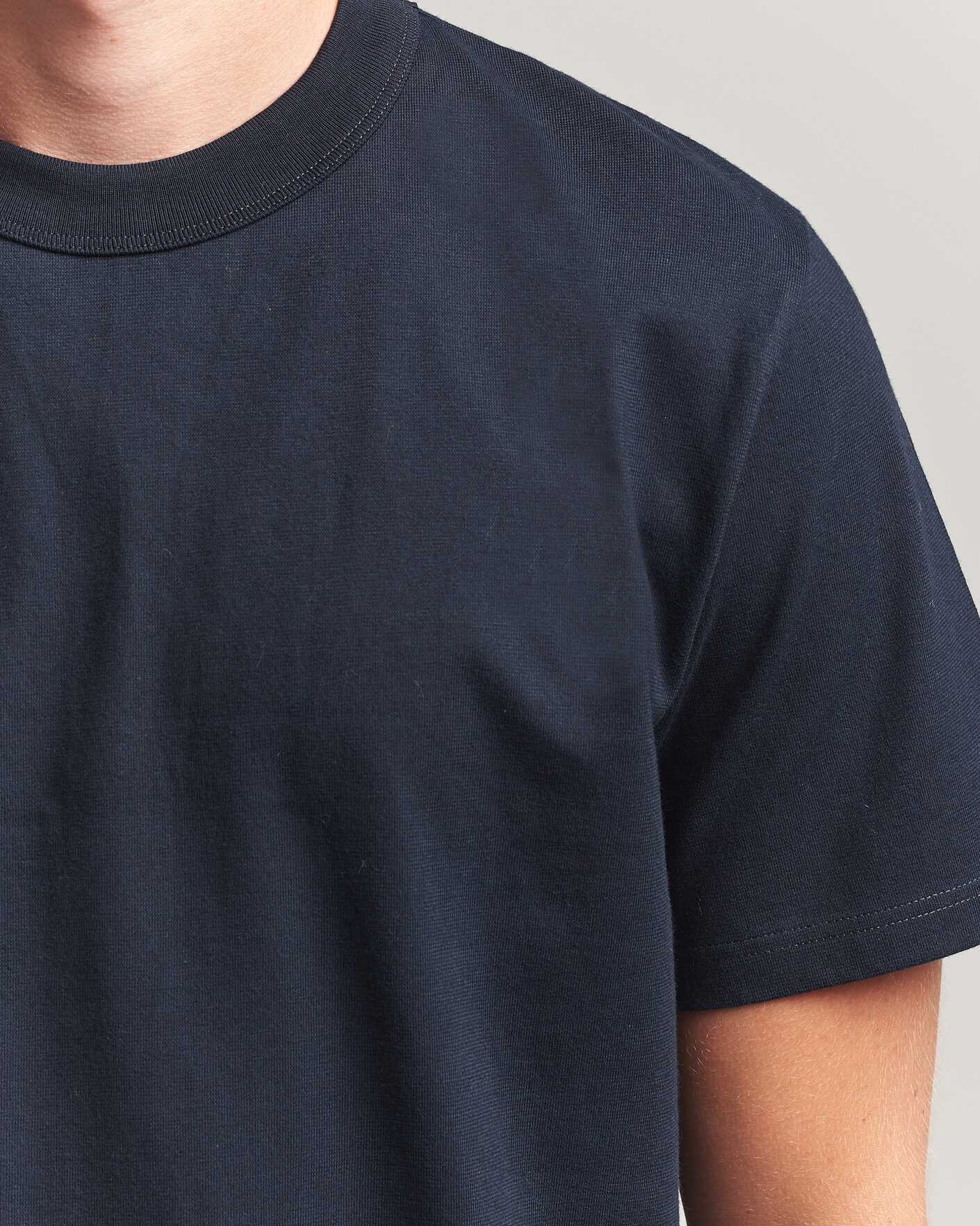 Uomini | T-shirt | Armor Lux for Care of Carl | Armor-lux 2-Pack Heritage Callac T-Shirt Rich Navy