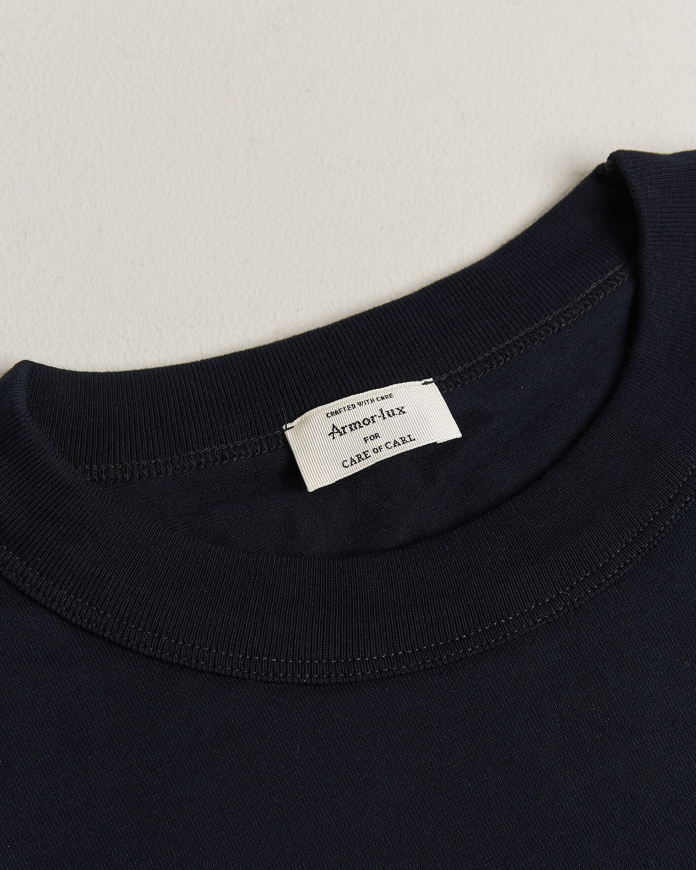 Uomini | T-shirt | Armor Lux for Care of Carl | Armor-lux 2-Pack Heritage Callac T-Shirt Rich Navy