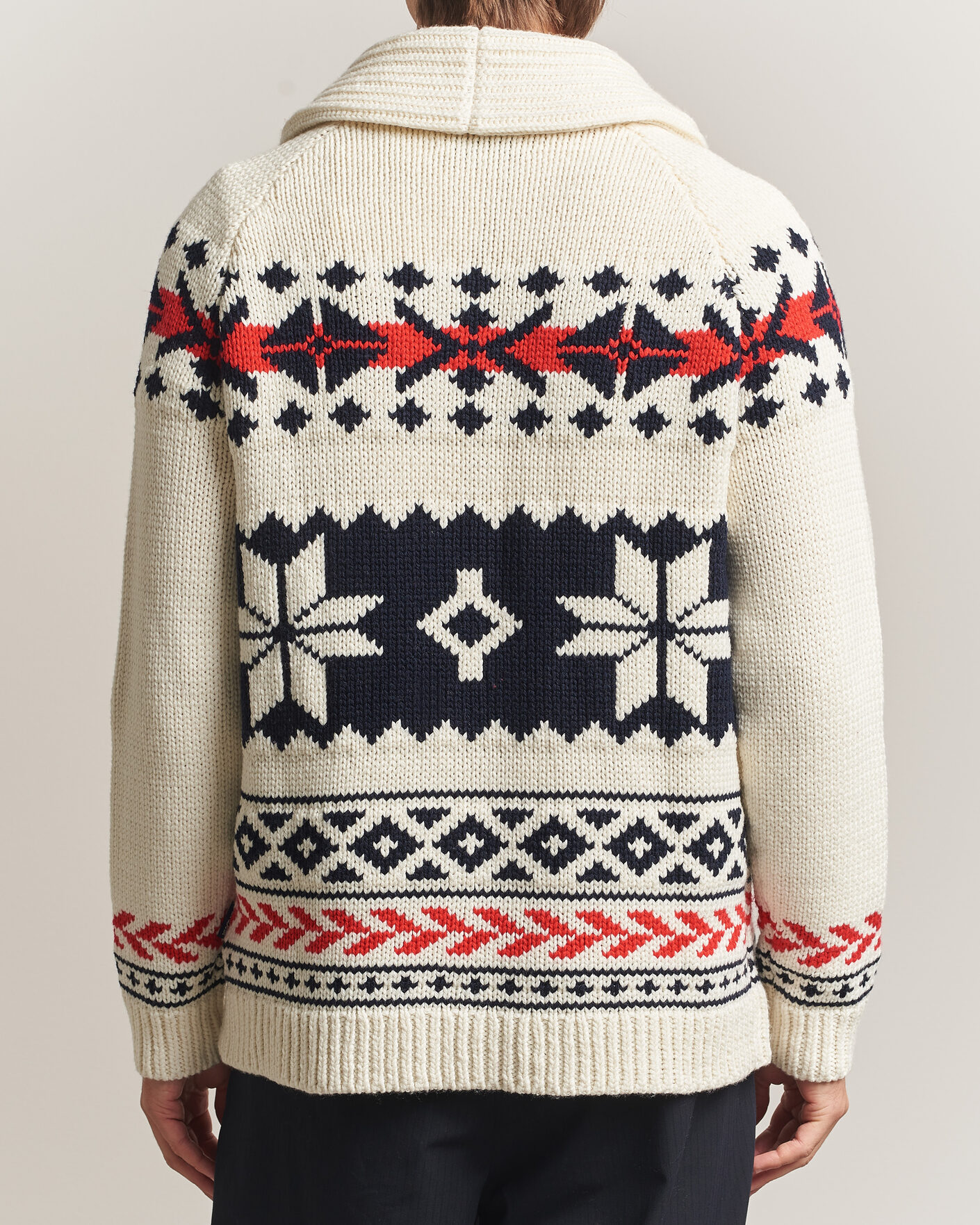 Uomini | Maglieria | MC2 Saint Barth | Archer Cardigan Nordic Aztec