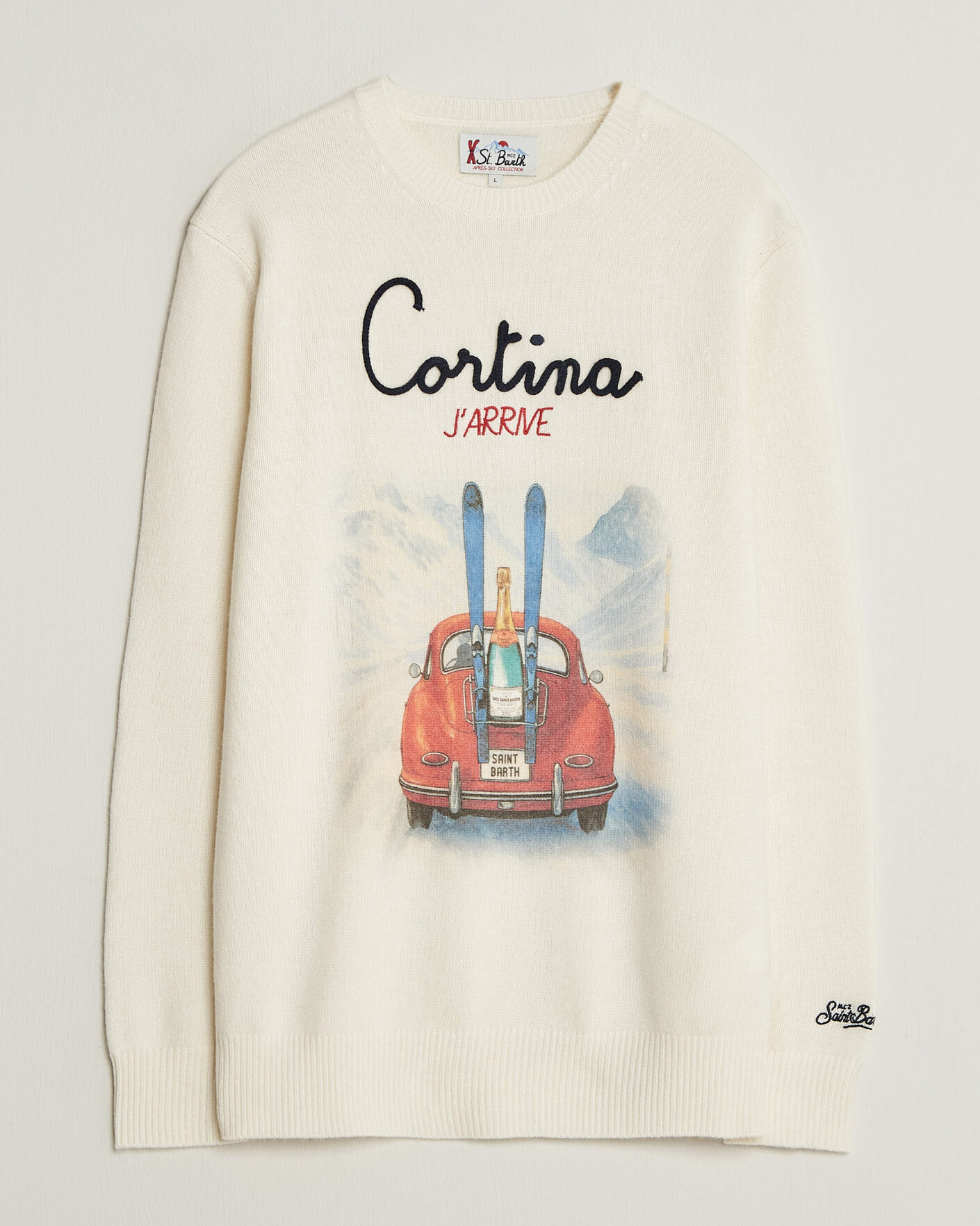 Uomini | Maglieria | MC2 Saint Barth | Heron Printed Sweater Cortina
