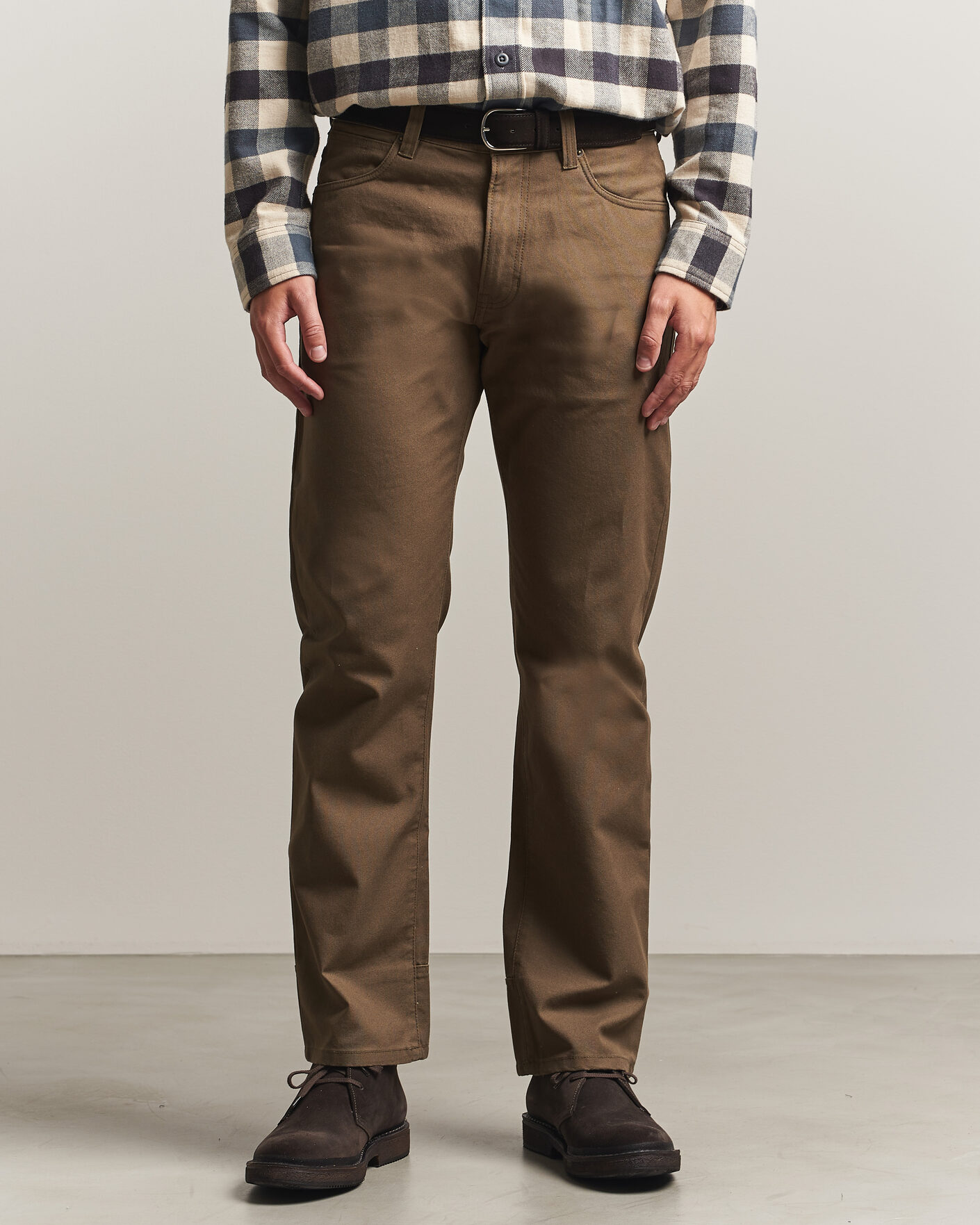 Uomini | Pantaloni | Filson | Dry Tin 5-Pocket Pants Marsh Olive