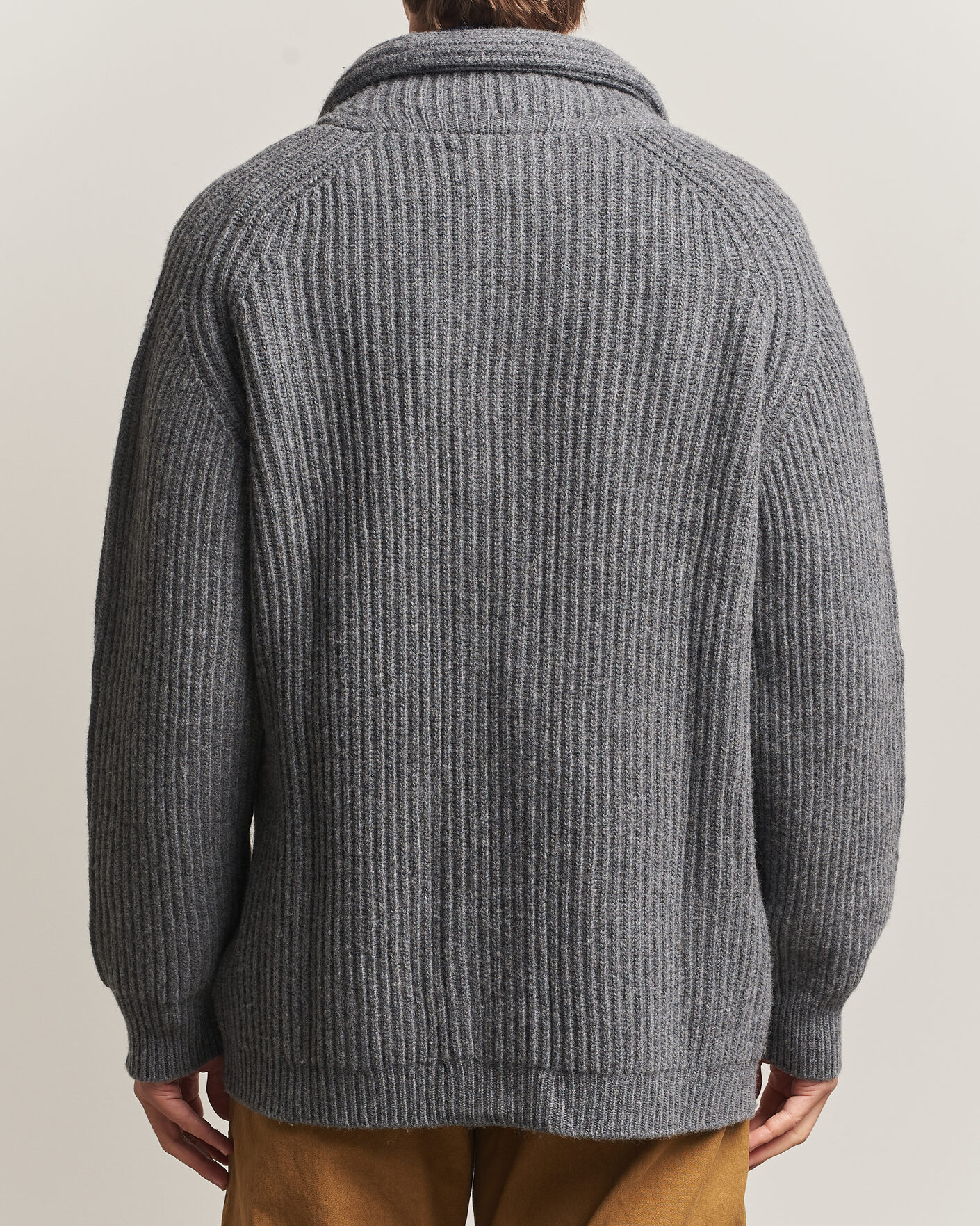 Uomini | Maglieria | Filson | Bristol Cardigan Sweater Medium Grey Melange