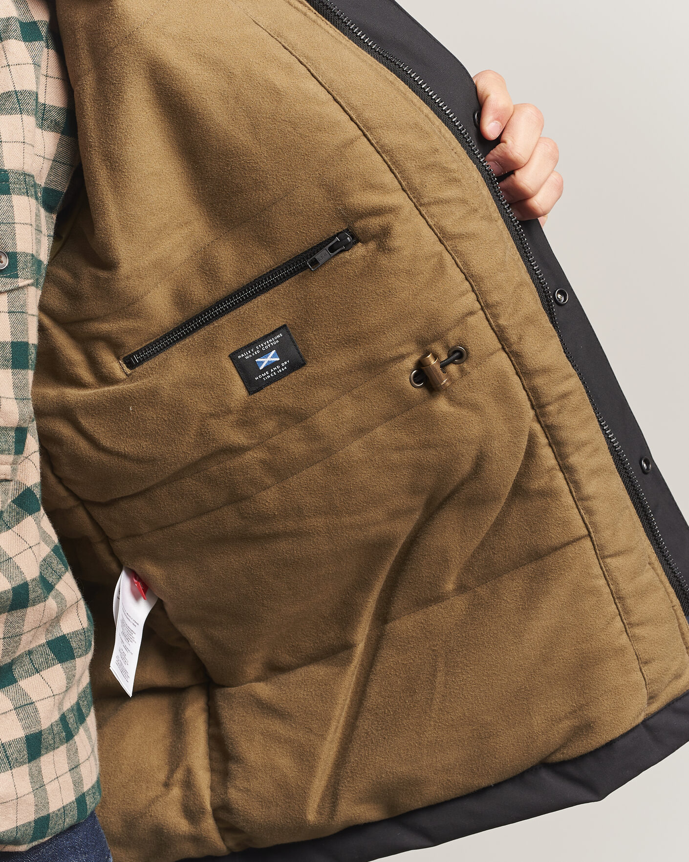 Uomini | Giacche | Filson | Waxed Mountain Parka Black