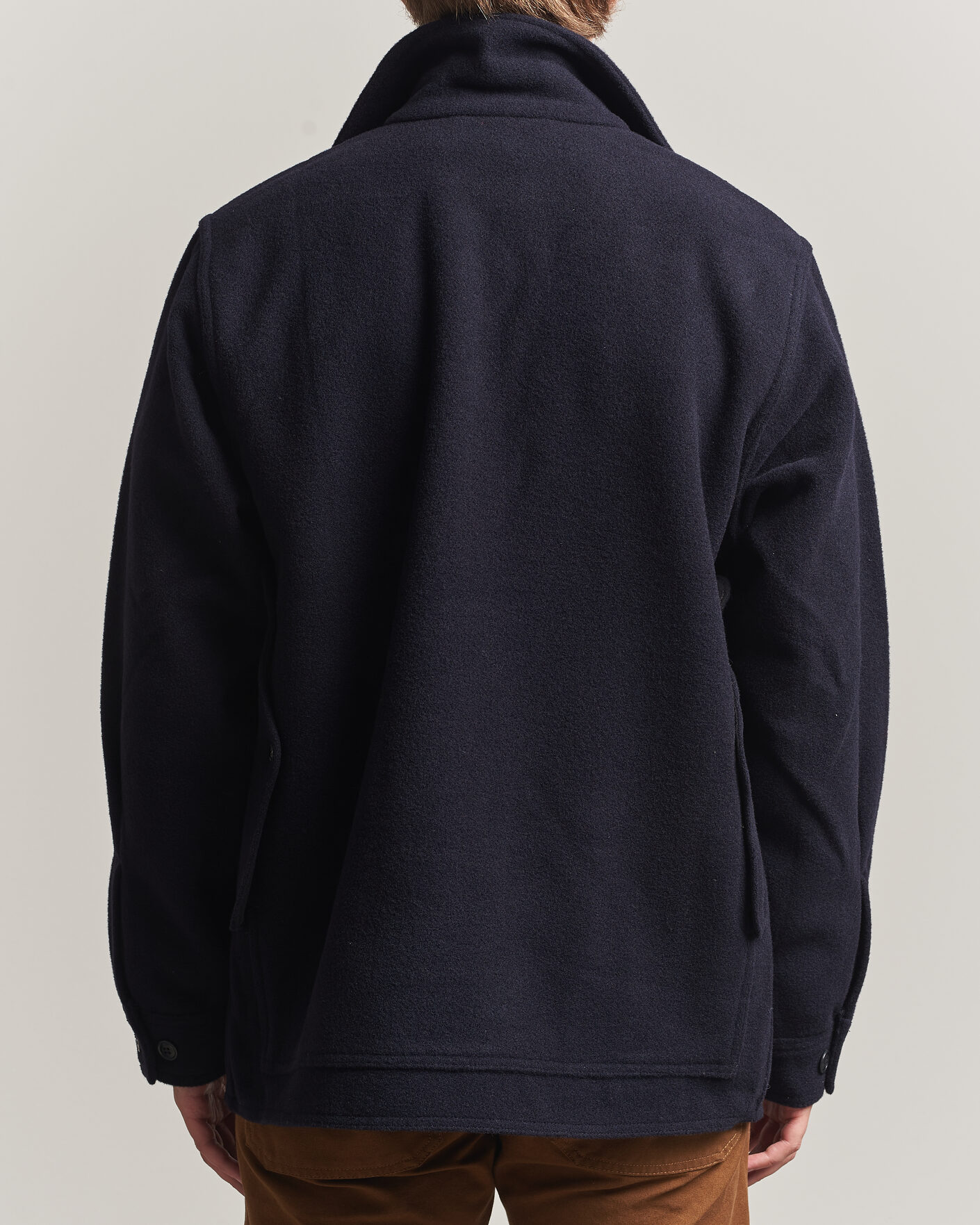 Uomini | Giacche | Filson | Mackinaw Wool Cruiser Dark Navy