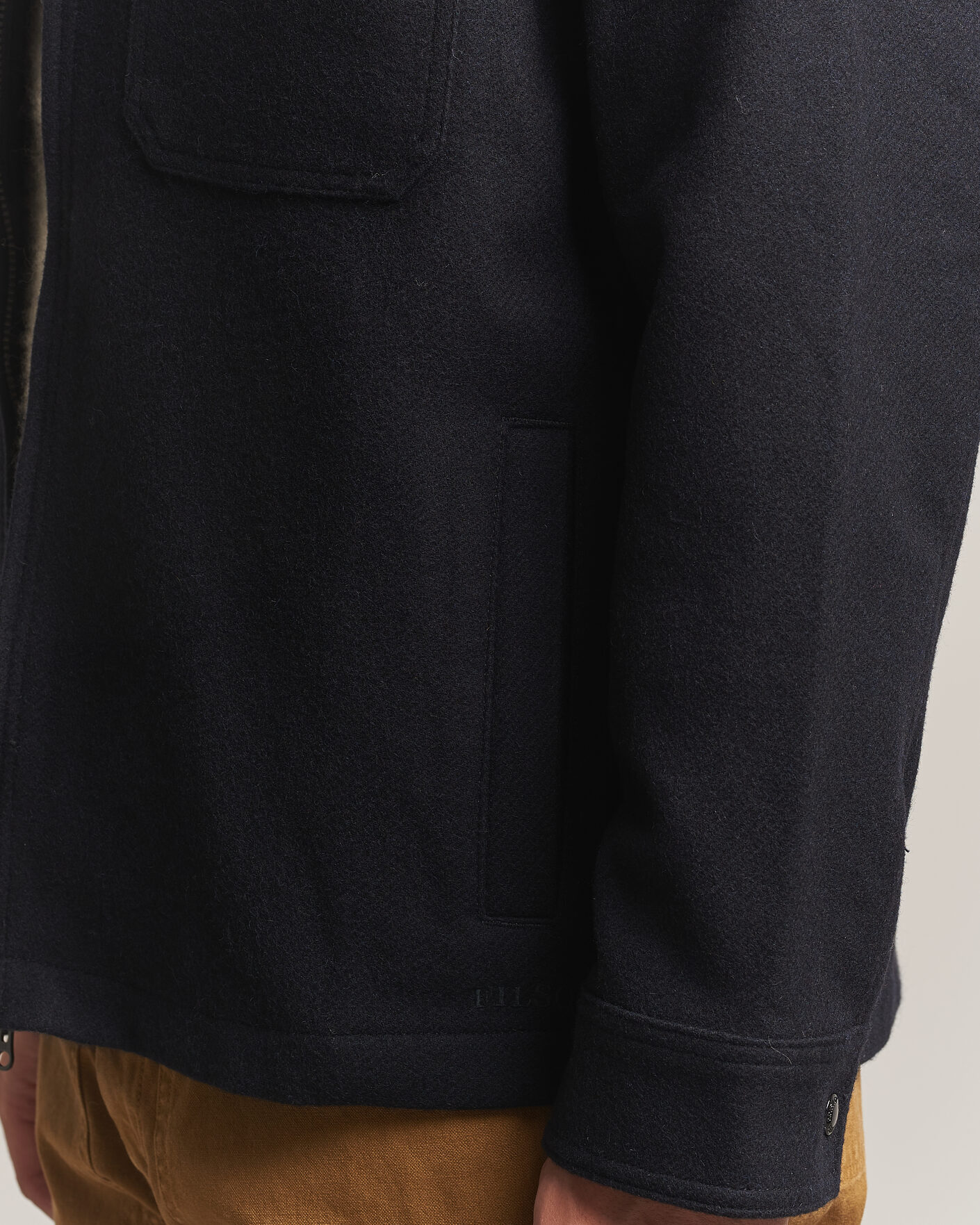 Uomini | Giacche | Filson | Wool Cruiser Jac Shirt Dark Navy