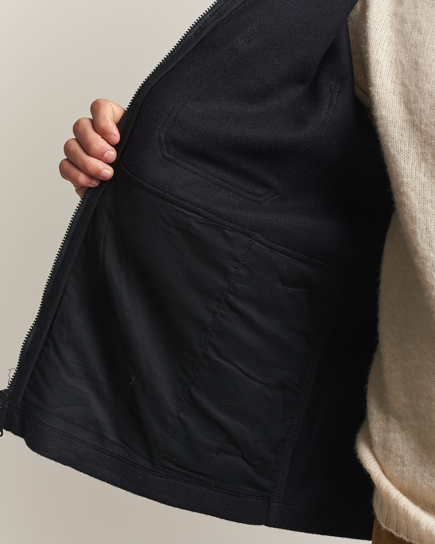 Uomini | Giacche | Filson | Wool Cruiser Jac Shirt Dark Navy