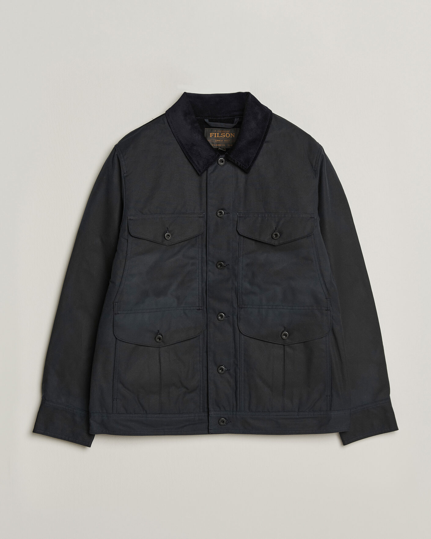 Uomini | Giacche | Filson | Journeyman Cotton Shelter Cloth Jacket Harbor Blue