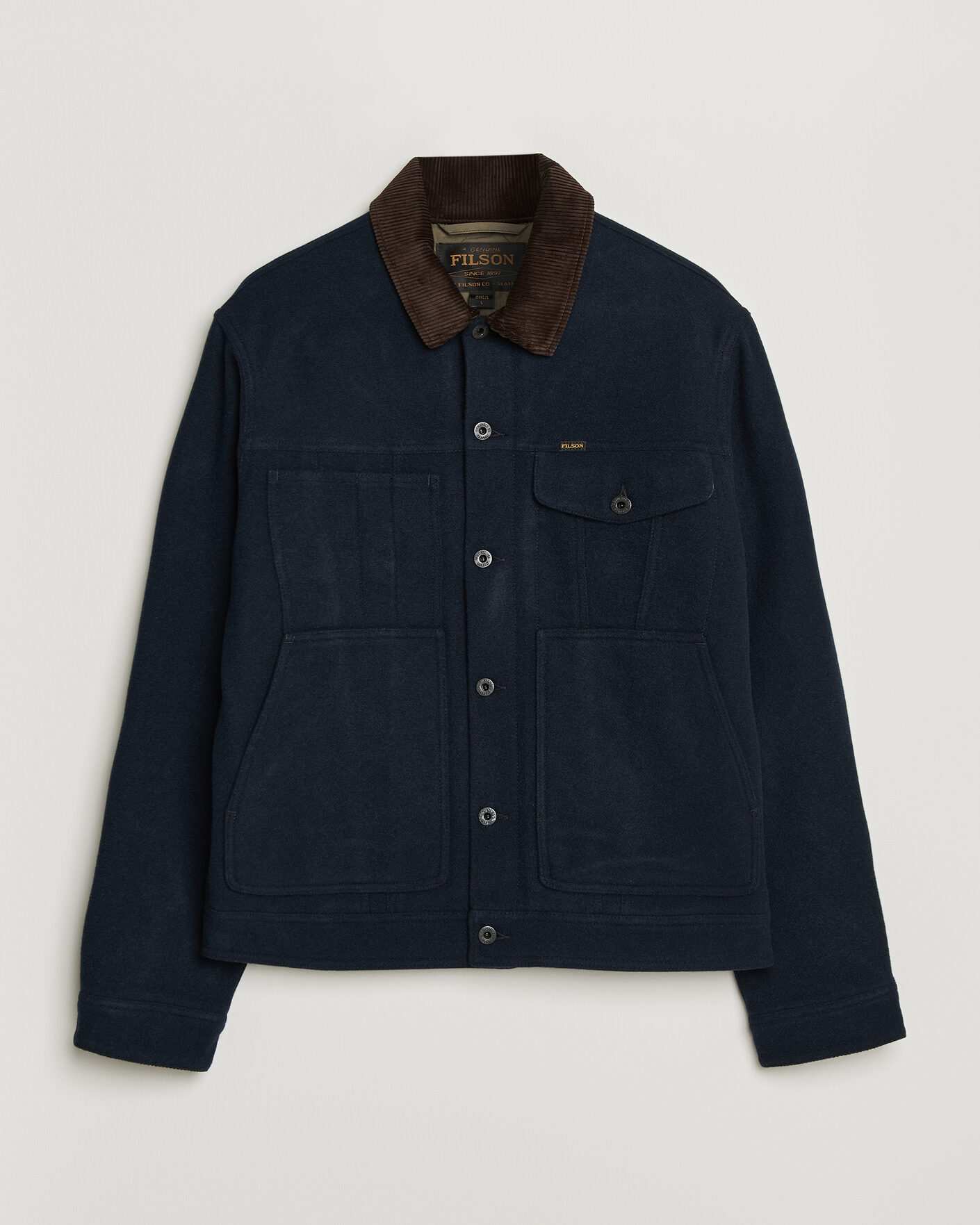 Uomini | Giacche | Filson | Spokane Insulated Short Cruiser Navy