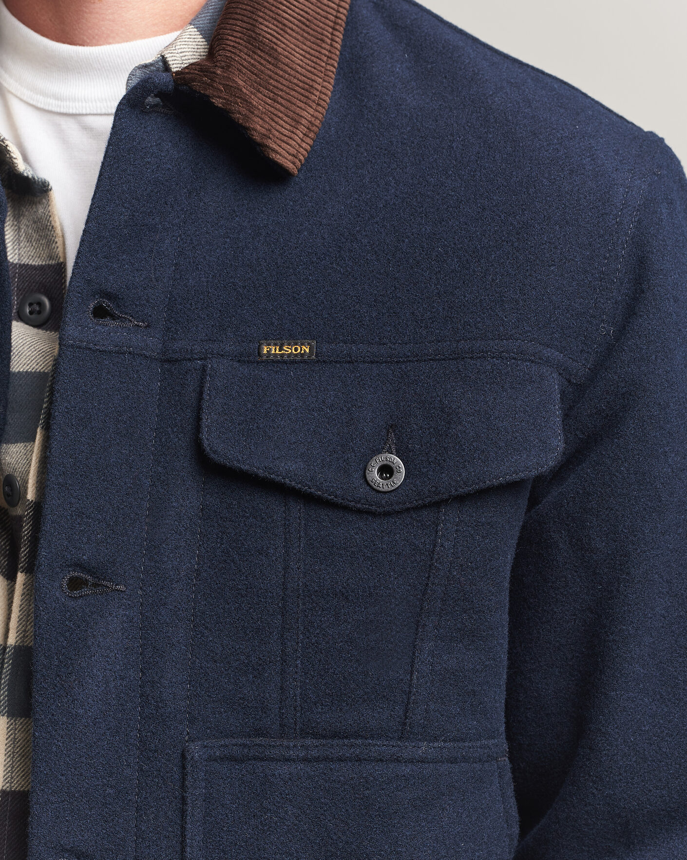 Uomini | Giacche | Filson | Spokane Insulated Short Cruiser Navy