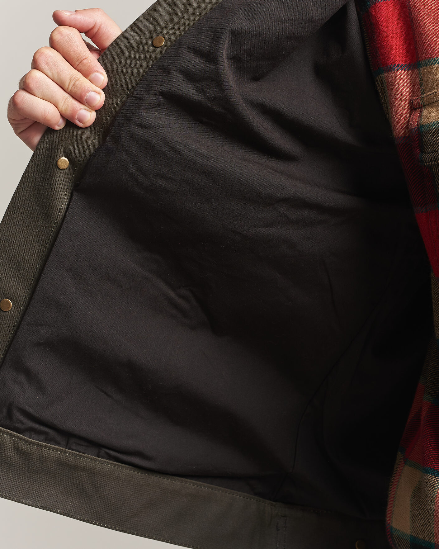 Uomini | Giacche | Filson | Short Lined Tin Cloth Cruiser Beluga