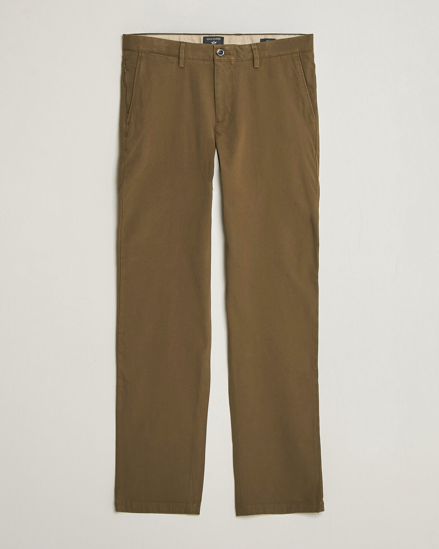 Uomini | Pantaloni | Dockers | Cotton Slim Chino Dark Moss