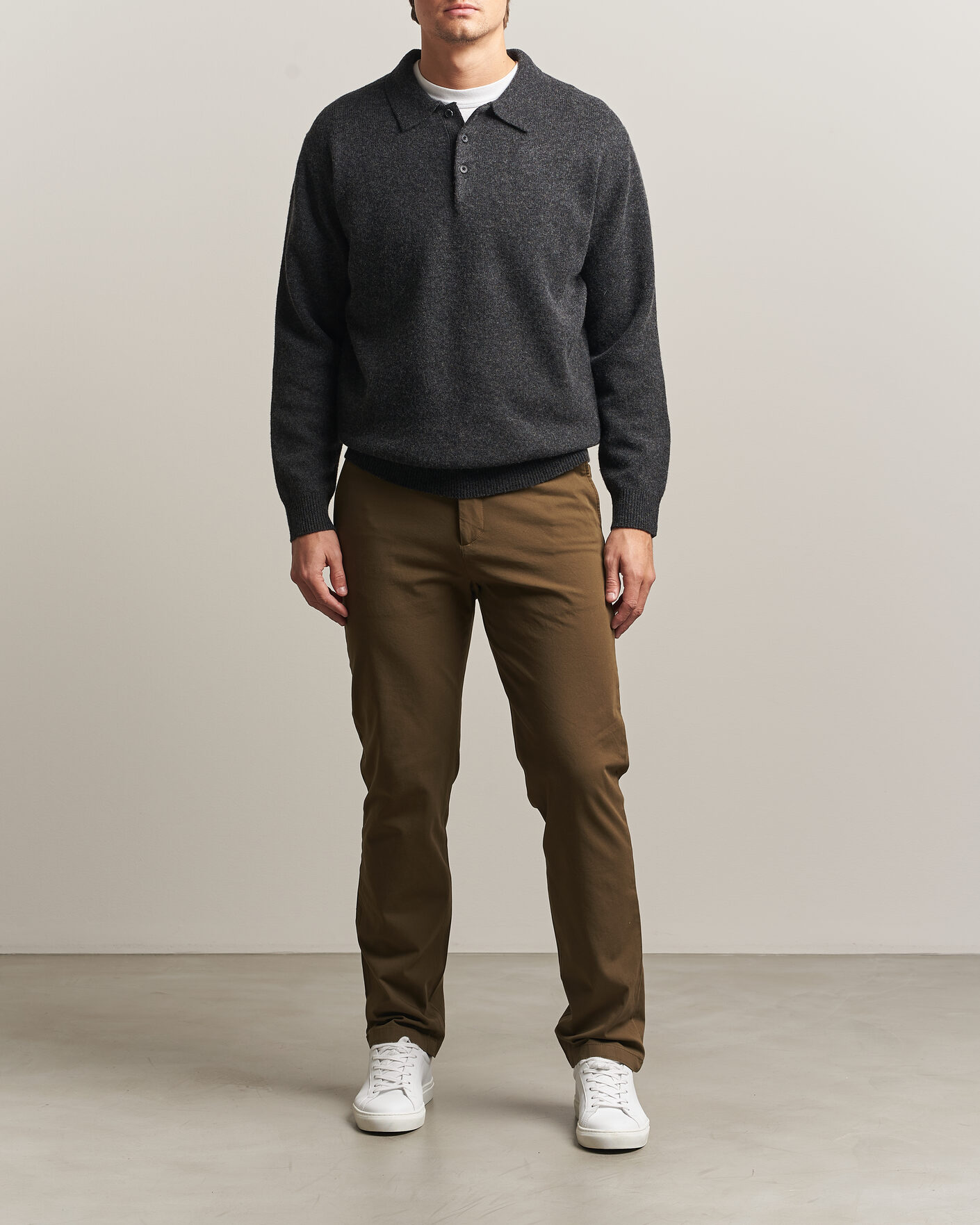 Uomini | Pantaloni | Dockers | Cotton Slim Chino Dark Moss