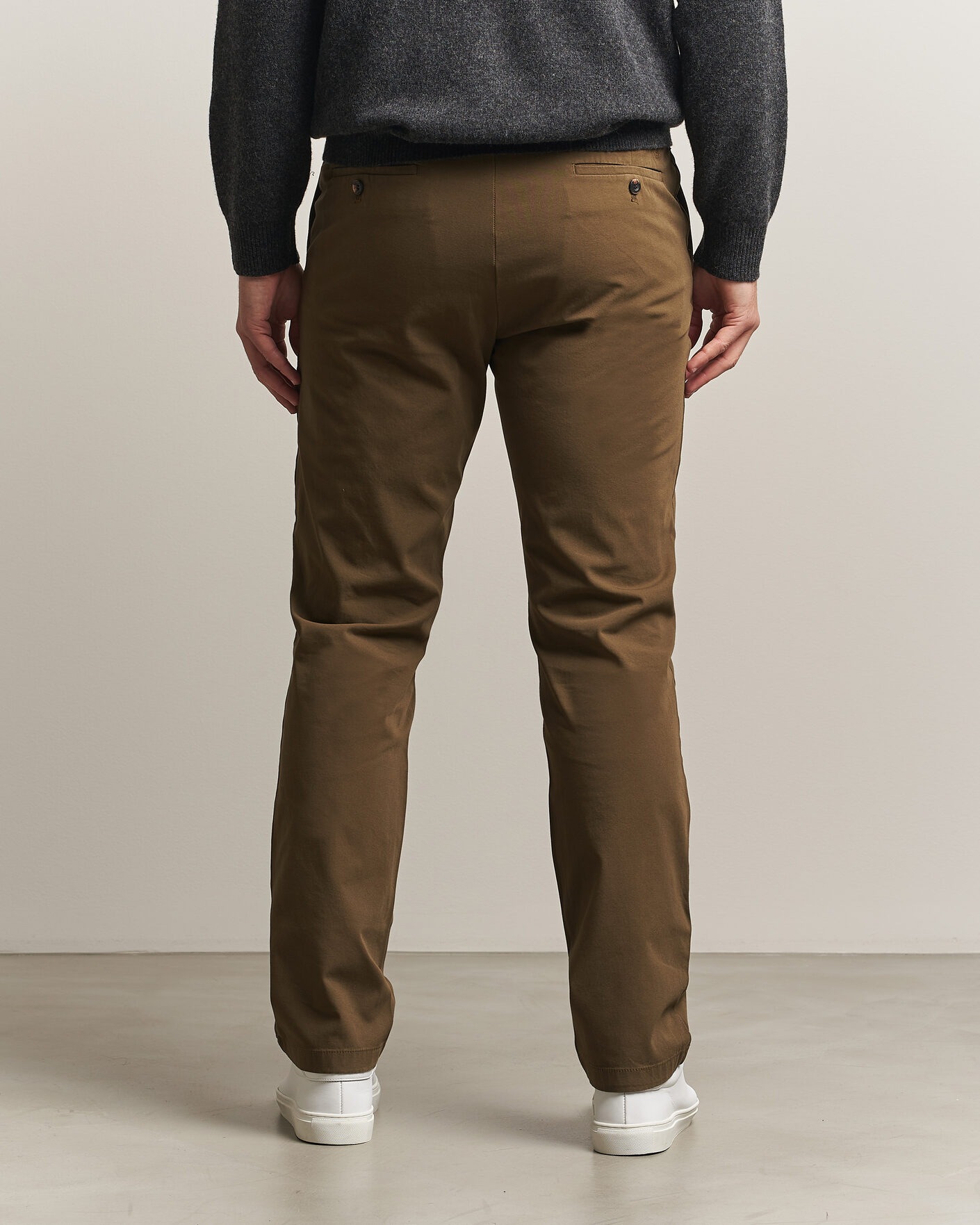 Uomini | Pantaloni | Dockers | Cotton Slim Chino Dark Moss
