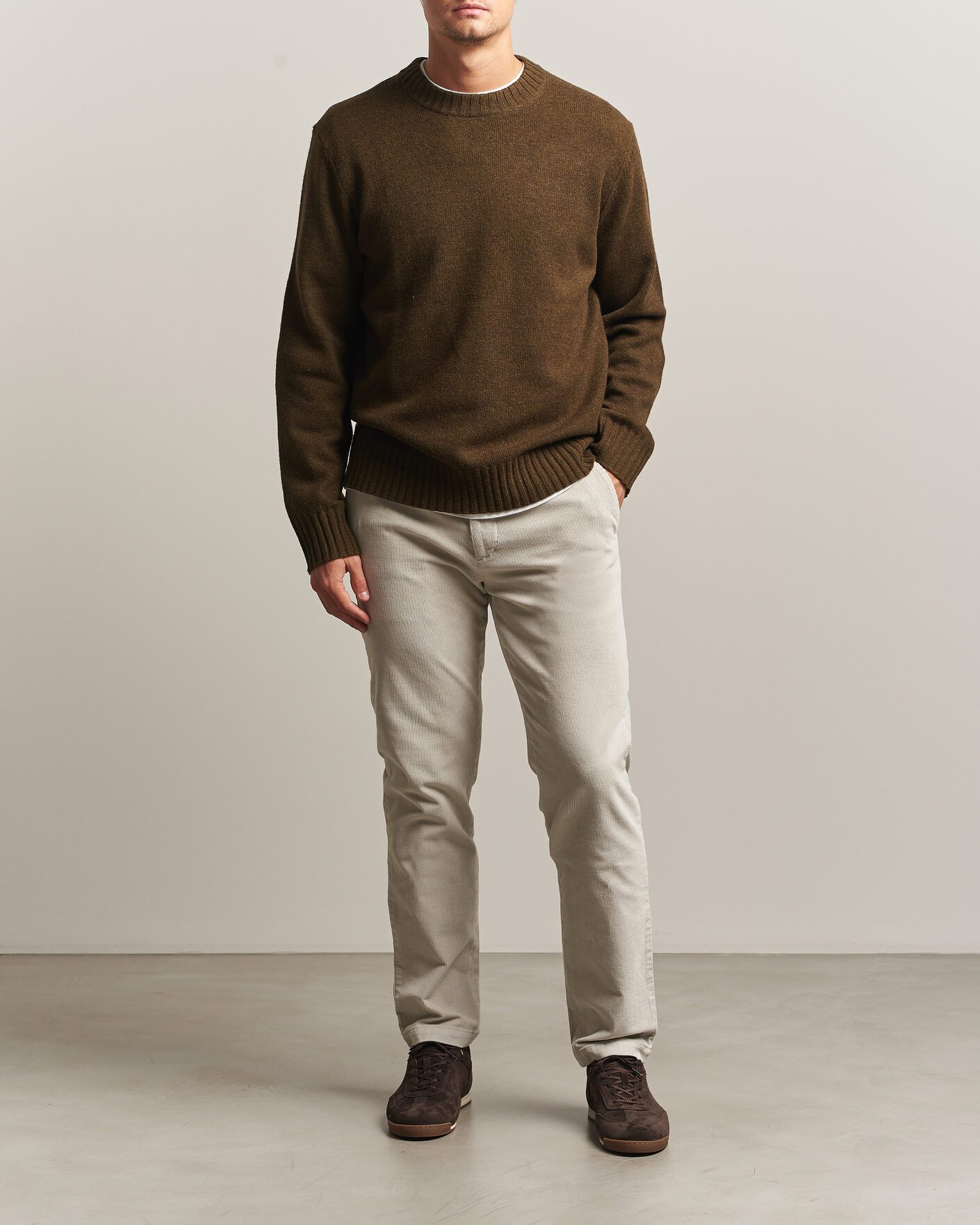 Uomini | Pantaloni | Dockers | Cotton Slim Chino Grit