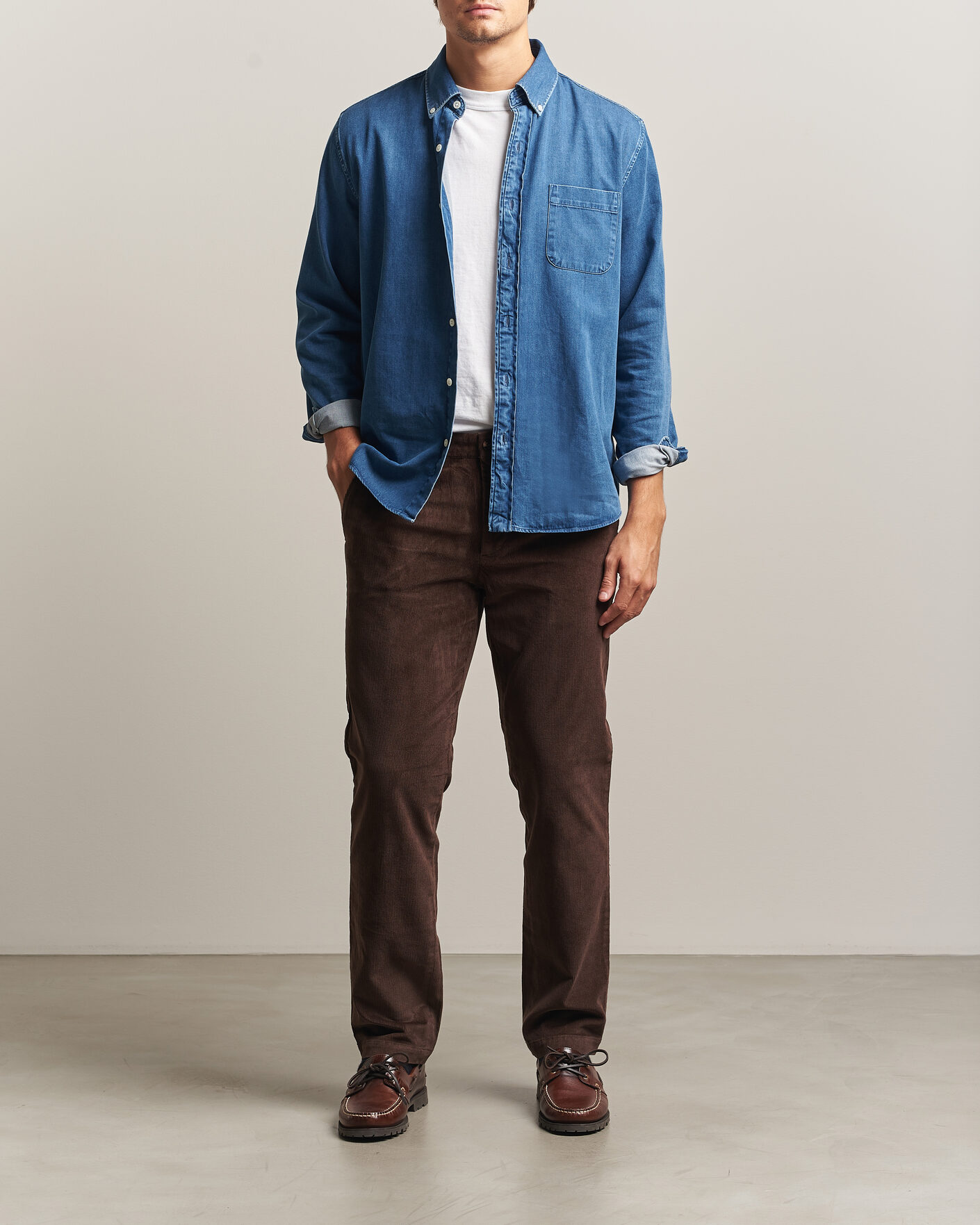 Uomini | Pantaloni | Dockers | Cotton Slim Chino Hot Fudge