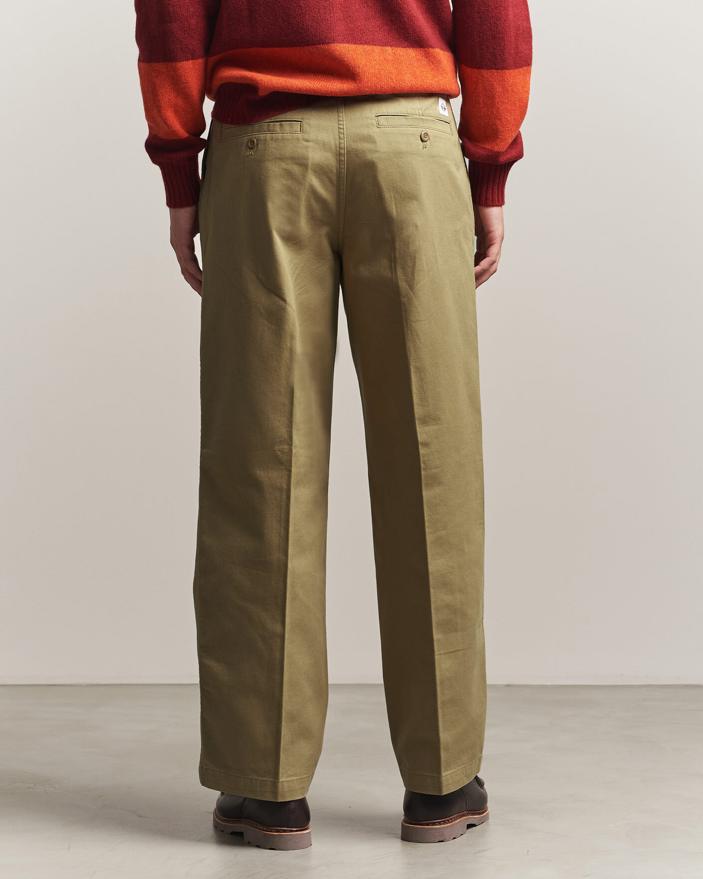 Uomini | Pantaloni | Dockers | Original Pleated Chino Loose British Khaki
