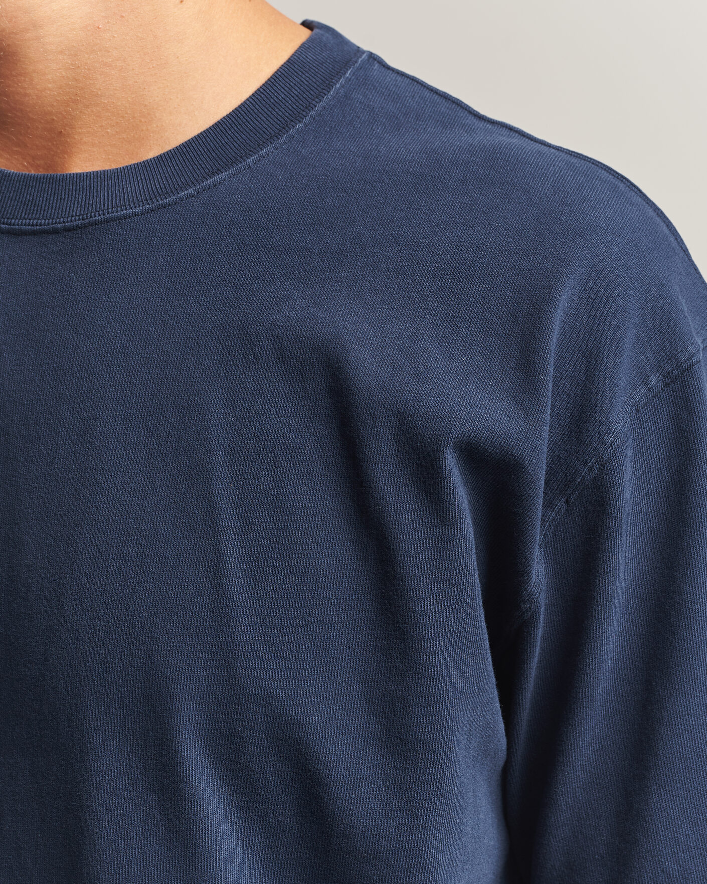 Uomini | T-shirt | Drake's | Short Sleeve Hiking T-Shirt Navy