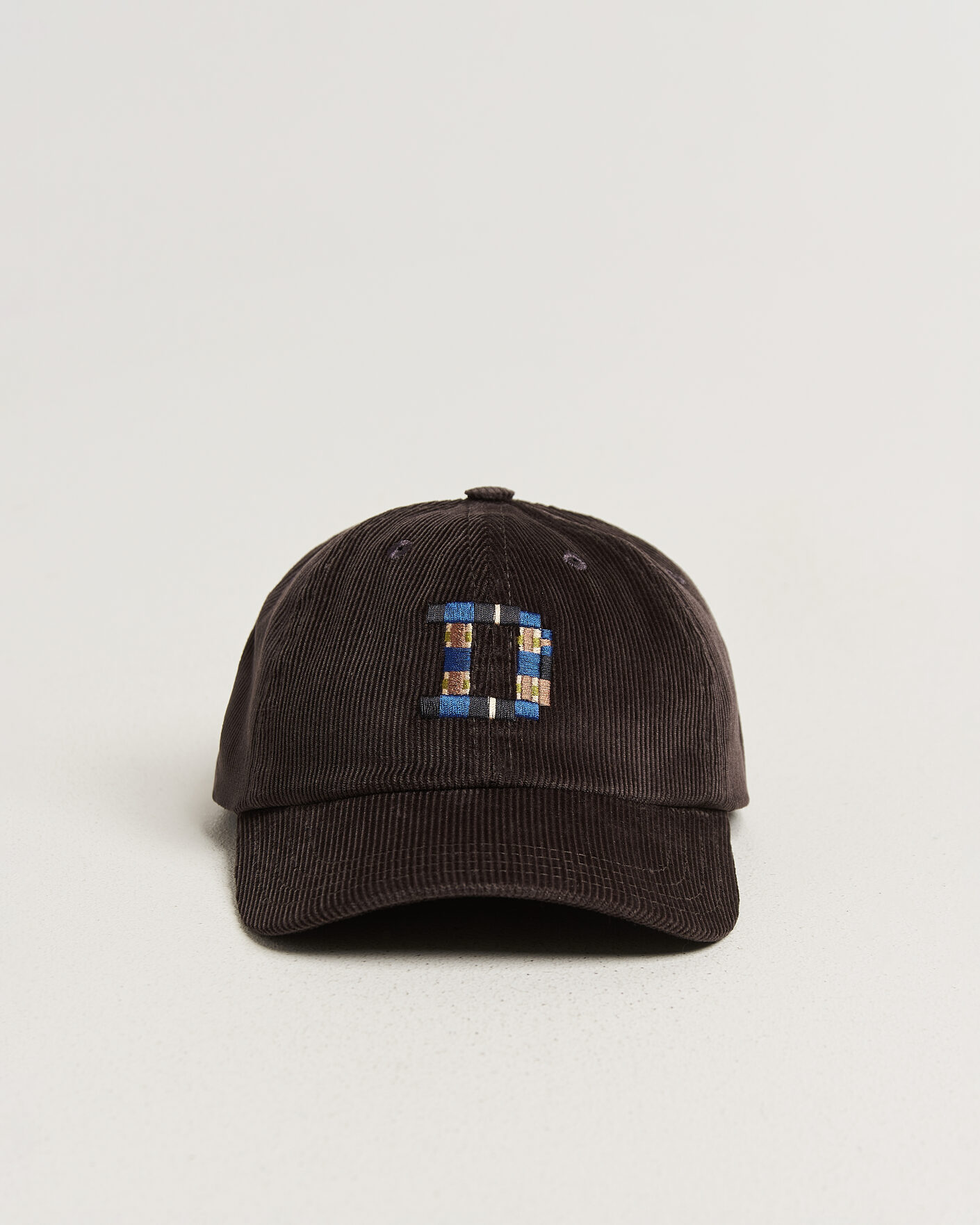 Uomini | Cappelli & Berretti | Drake's | D 1977 Cord Baseball Cap Brown