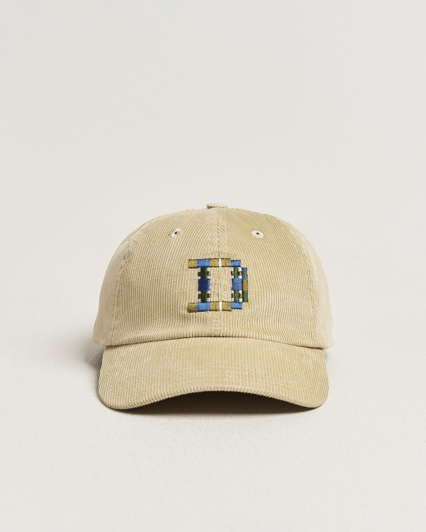 Uomini | Cappelli & Berretti | Drake's | D 1977 Cord Baseball Cap Stone