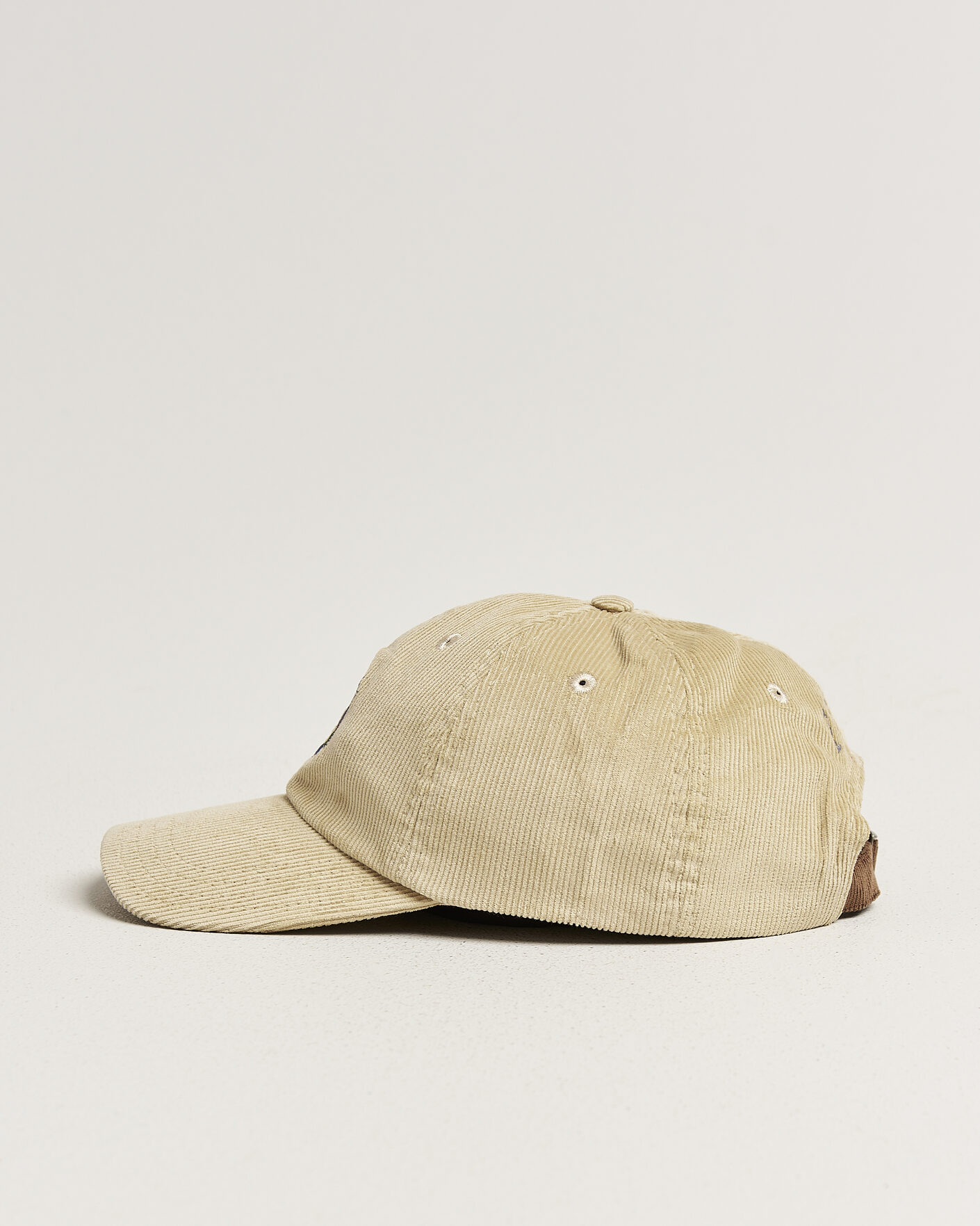Uomini | Cappelli & Berretti | Drake's | D 1977 Cord Baseball Cap Stone