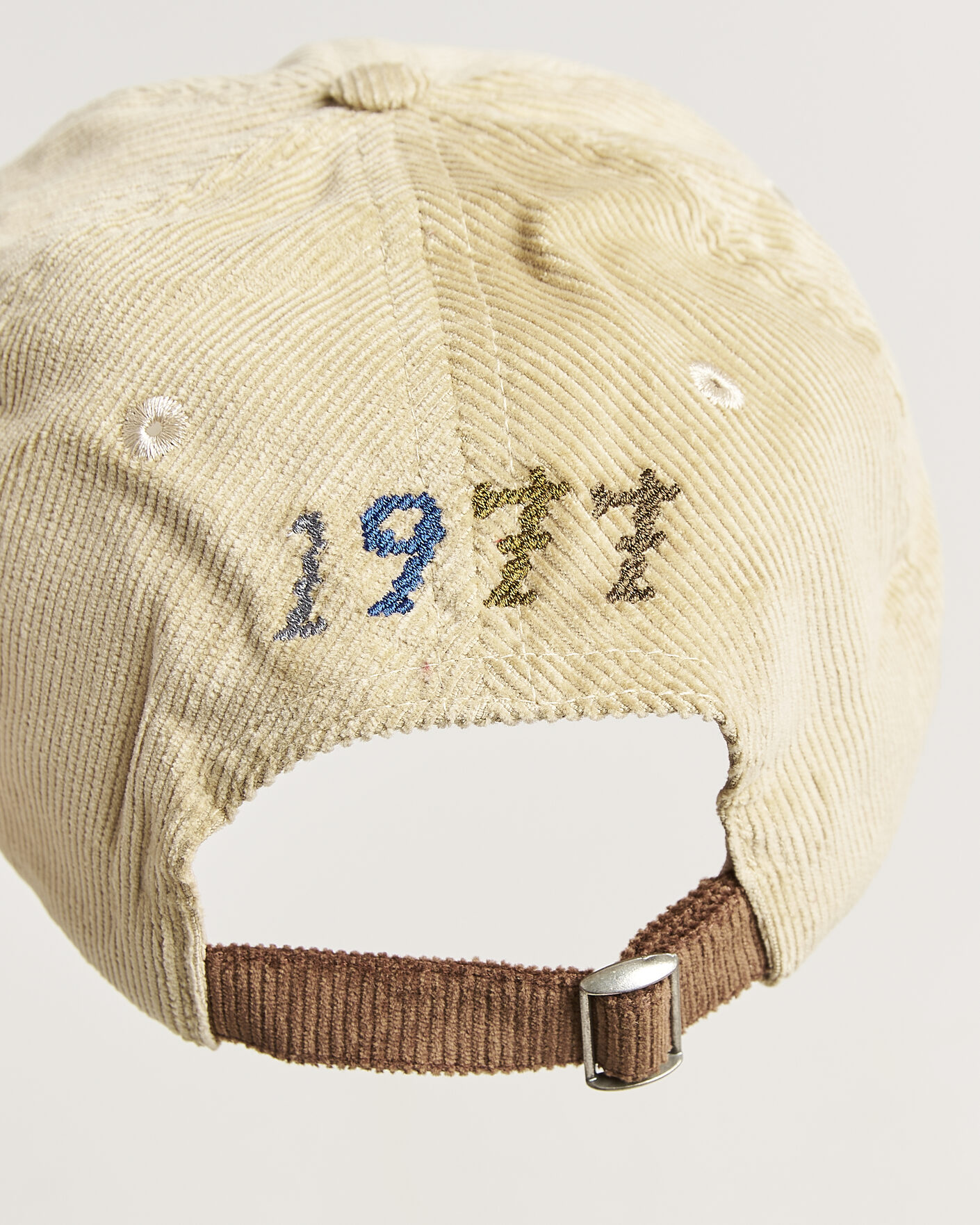 Uomini | Cappelli & Berretti | Drake's | D 1977 Cord Baseball Cap Stone