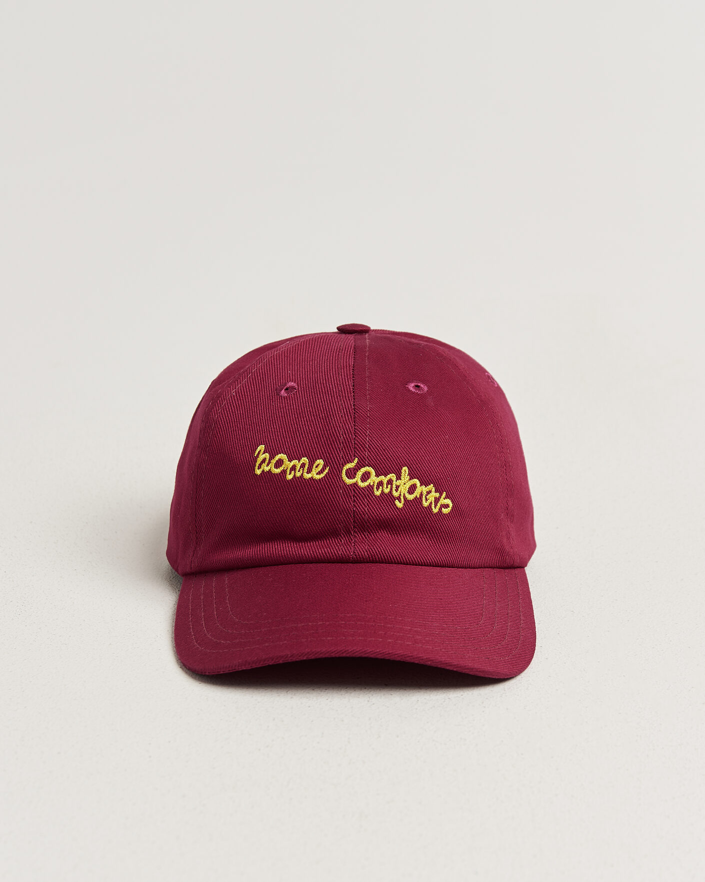 Uomini | Cappelli & Berretti | Drake's | Home Comforts Twill Baseball Cap Red