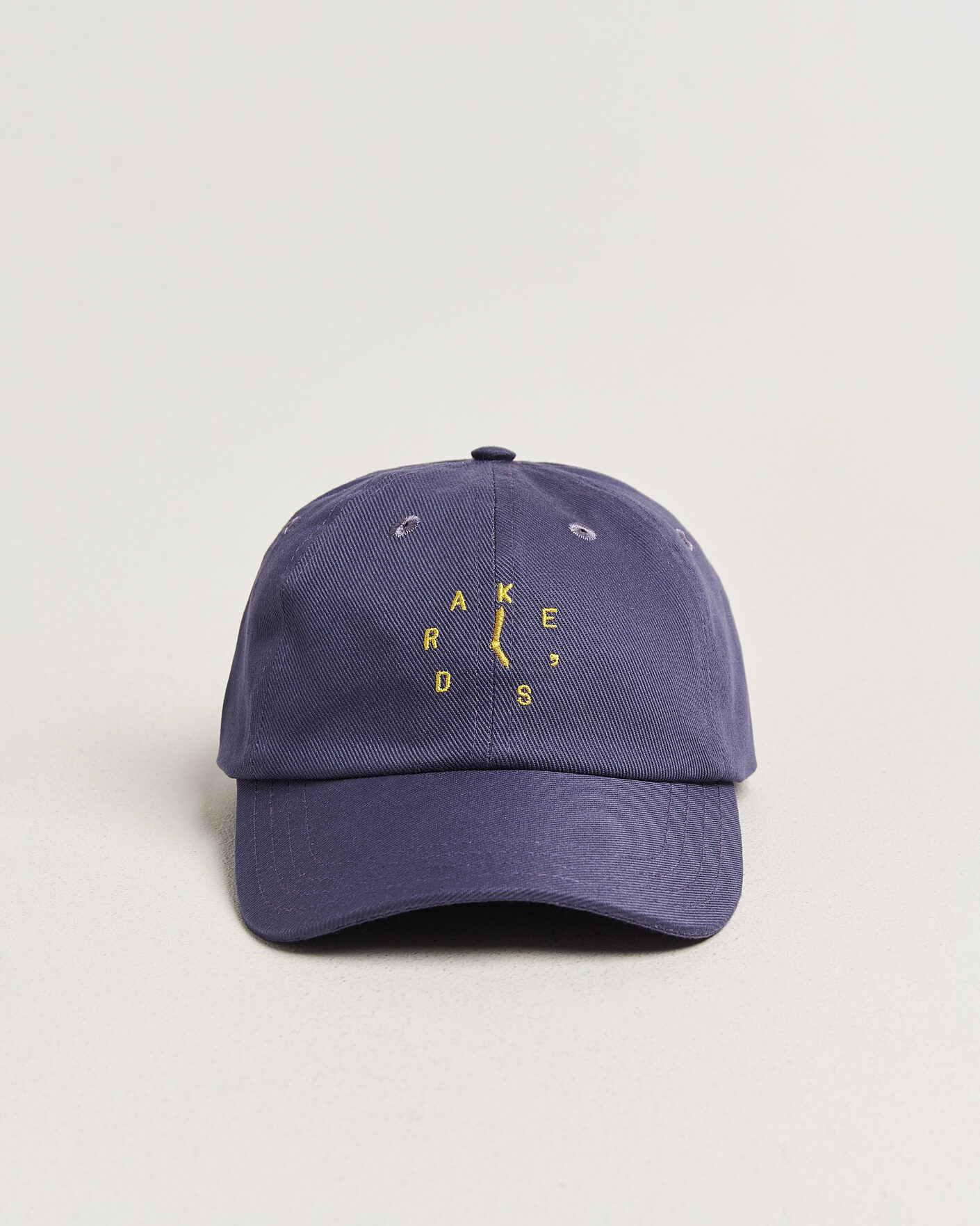 Uomini | Cappelli & Berretti | Drake's | Clock Twill Baseball Cap Navy