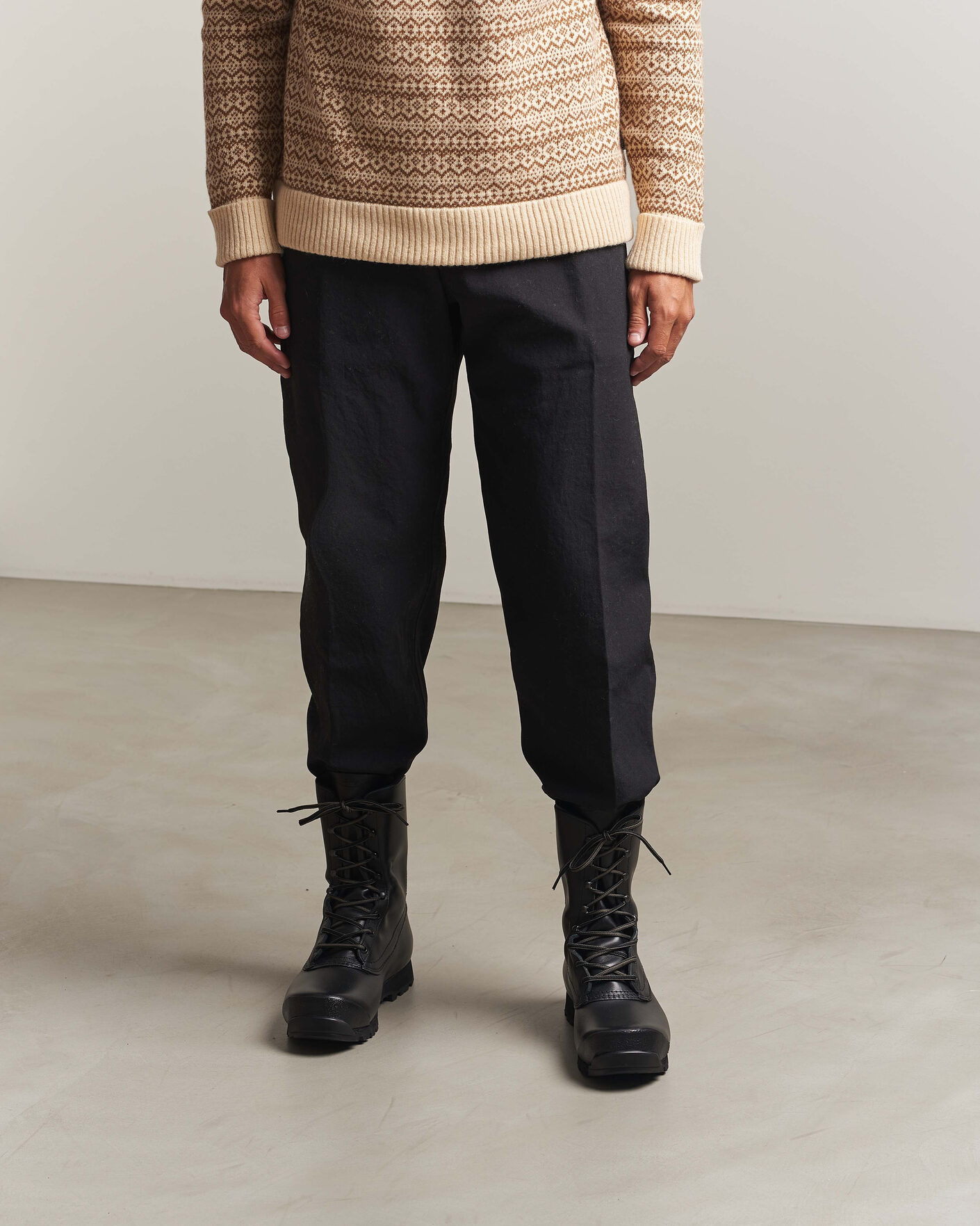 Uomini | Stivali | Lundhags | Forest II Wide Boot Black