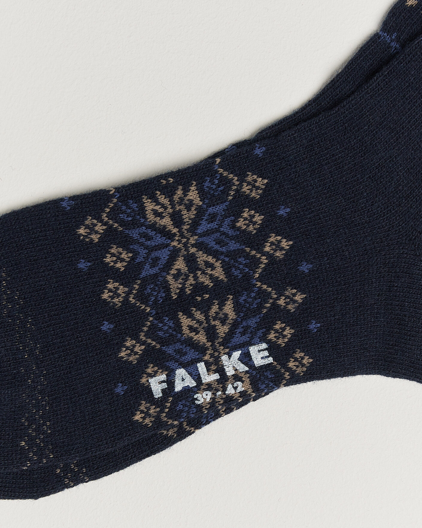 Uomini | Biancheria intima | Falke | Sky Limit Fairisle Socks Space Blue