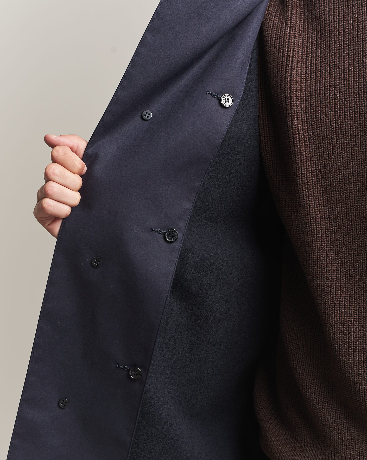Uomini | Giacche | Mackintosh | Dunoon Car Coat Navy