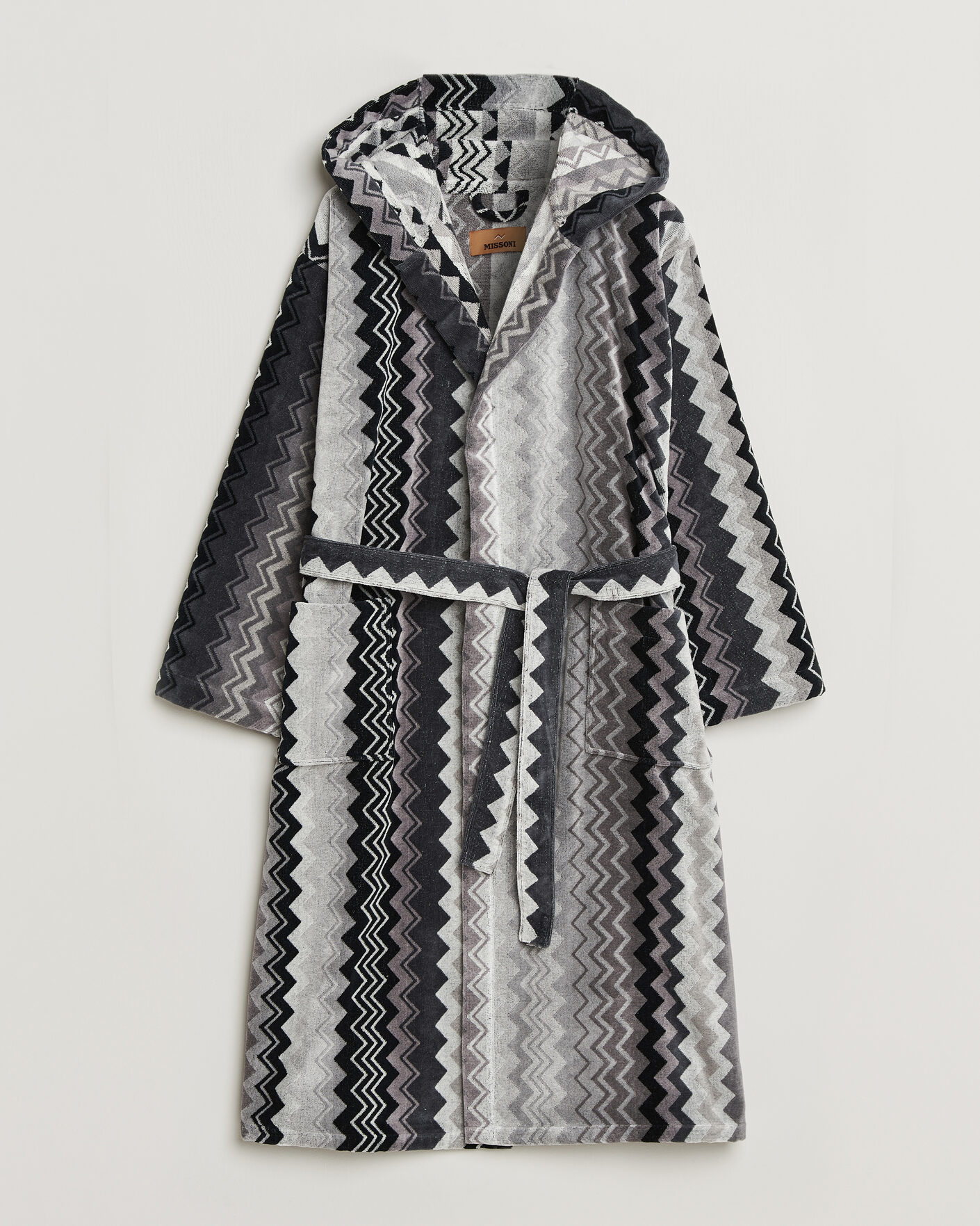 Uomini | Accappatoi & Pigiami | Missoni Home | Giacomo Hooded Bathrobe Multi Black