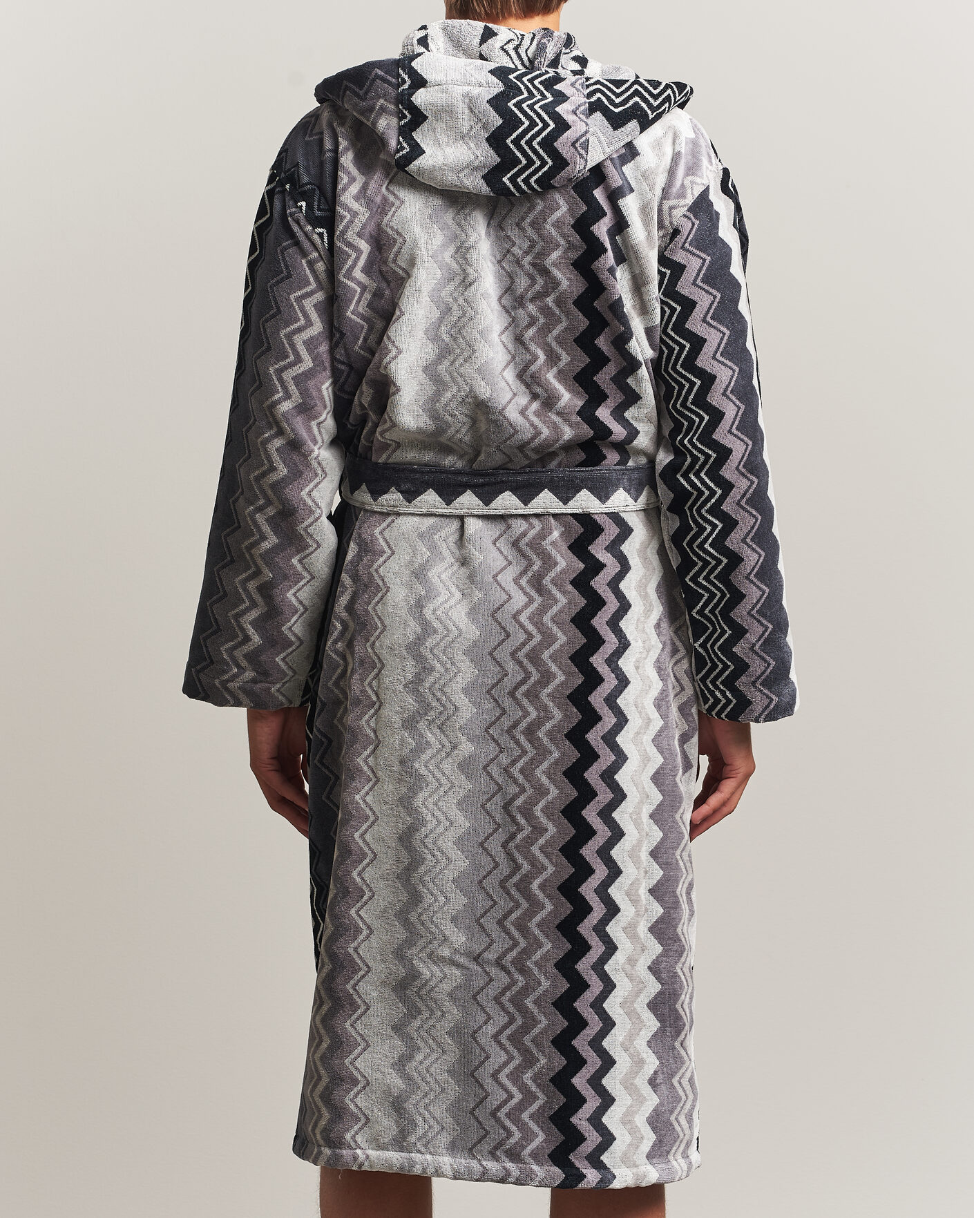 Uomini | Accappatoi & Pigiami | Missoni Home | Giacomo Hooded Bathrobe Multi Black