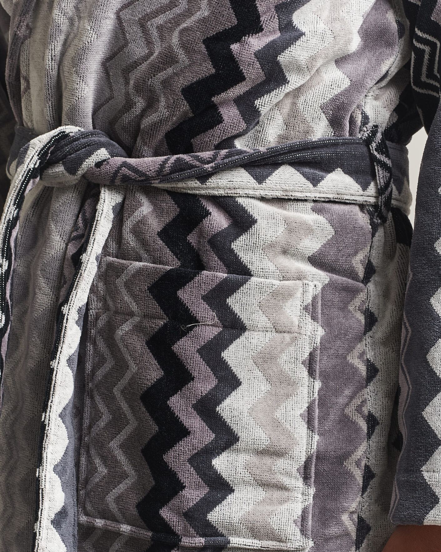 Uomini | Accappatoi & Pigiami | Missoni Home | Giacomo Hooded Bathrobe Multi Black