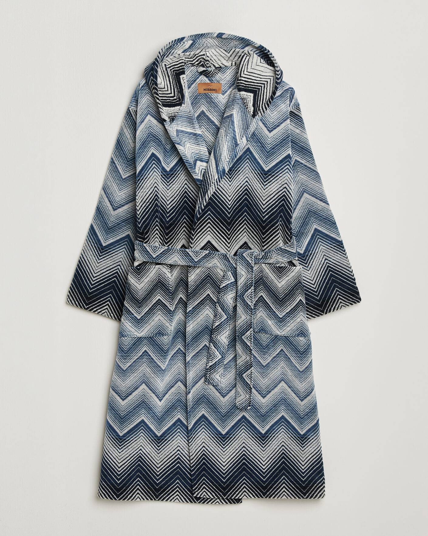 Uomini | Accappatoi & Pigiami | Missoni Home | Marea Hooded Bathrobe Multi Blue