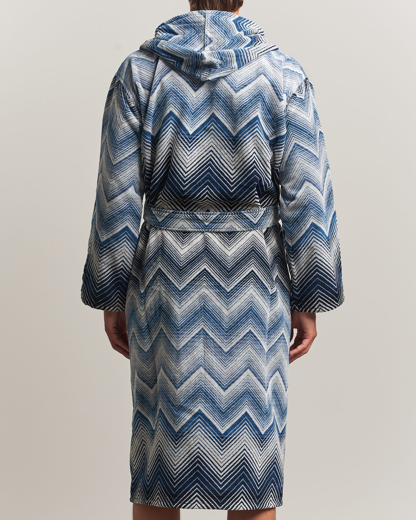 Uomini | Accappatoi & Pigiami | Missoni Home | Marea Hooded Bathrobe Multi Blue