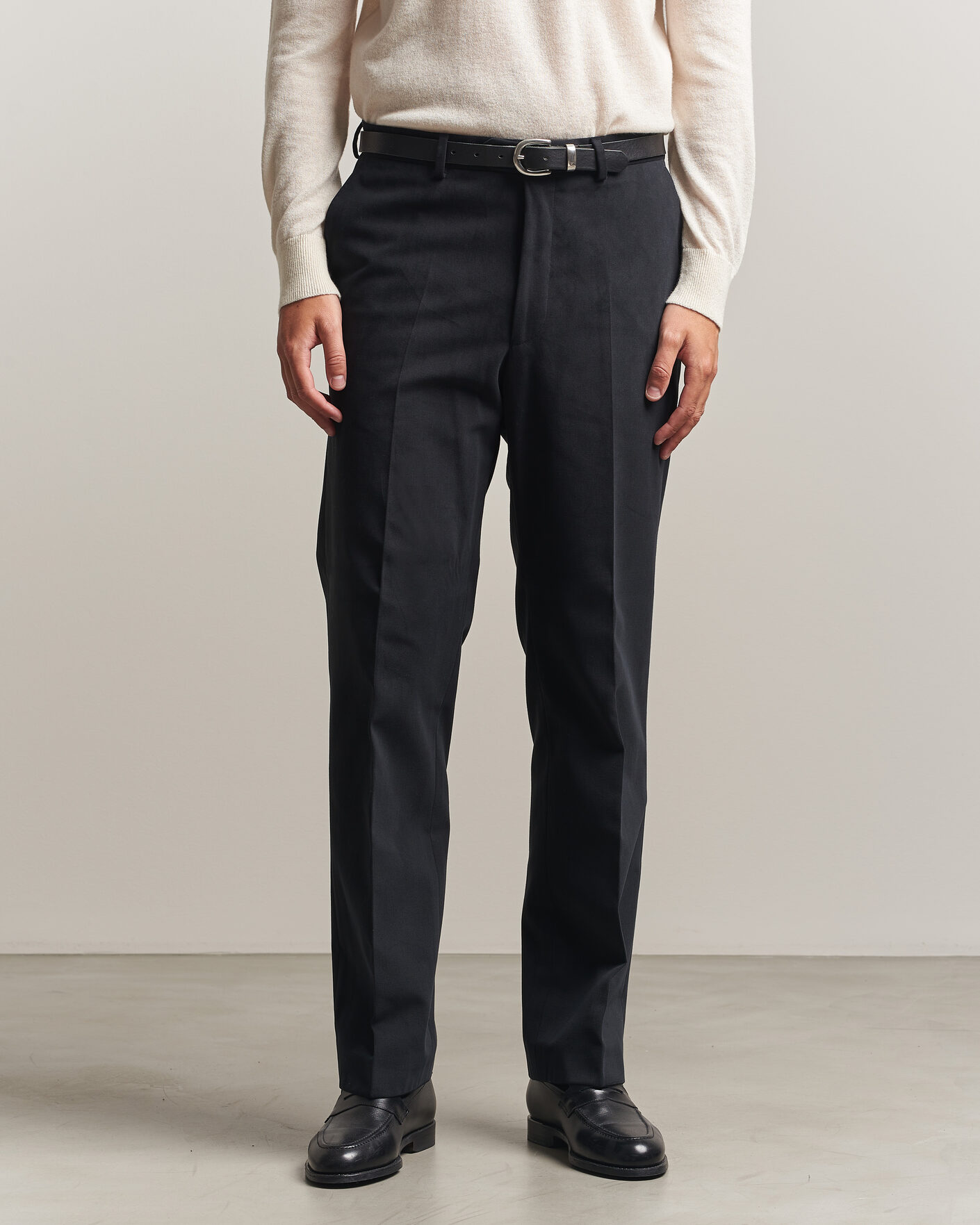 Uomini | Pantaloni | Oscar Jacobson | Del S Trousers Black