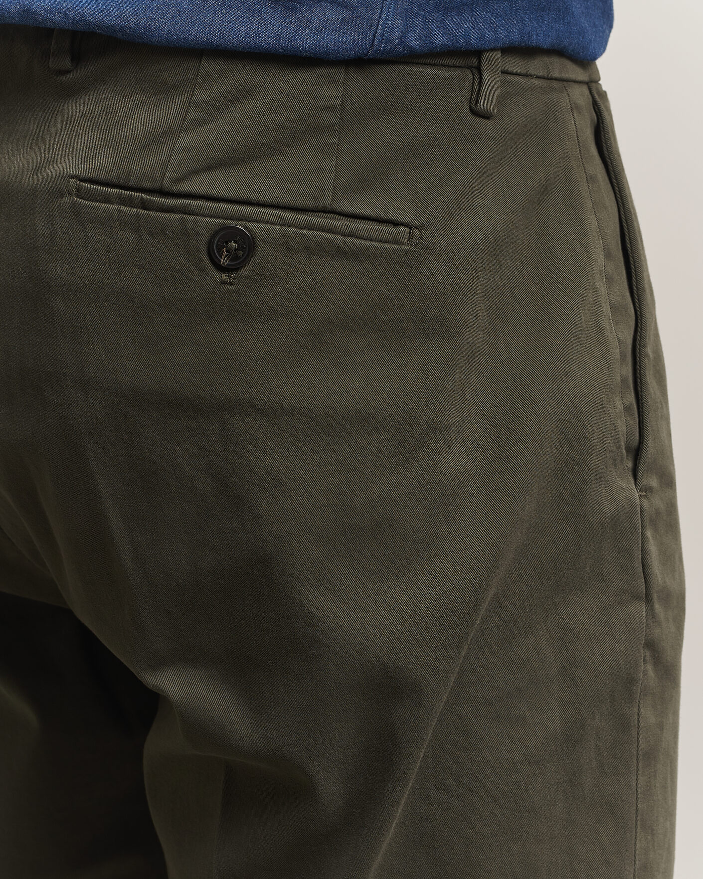 Uomini | Pantaloni | Briglia 1949 | Soho Tailored Easy Fit Chino Olive