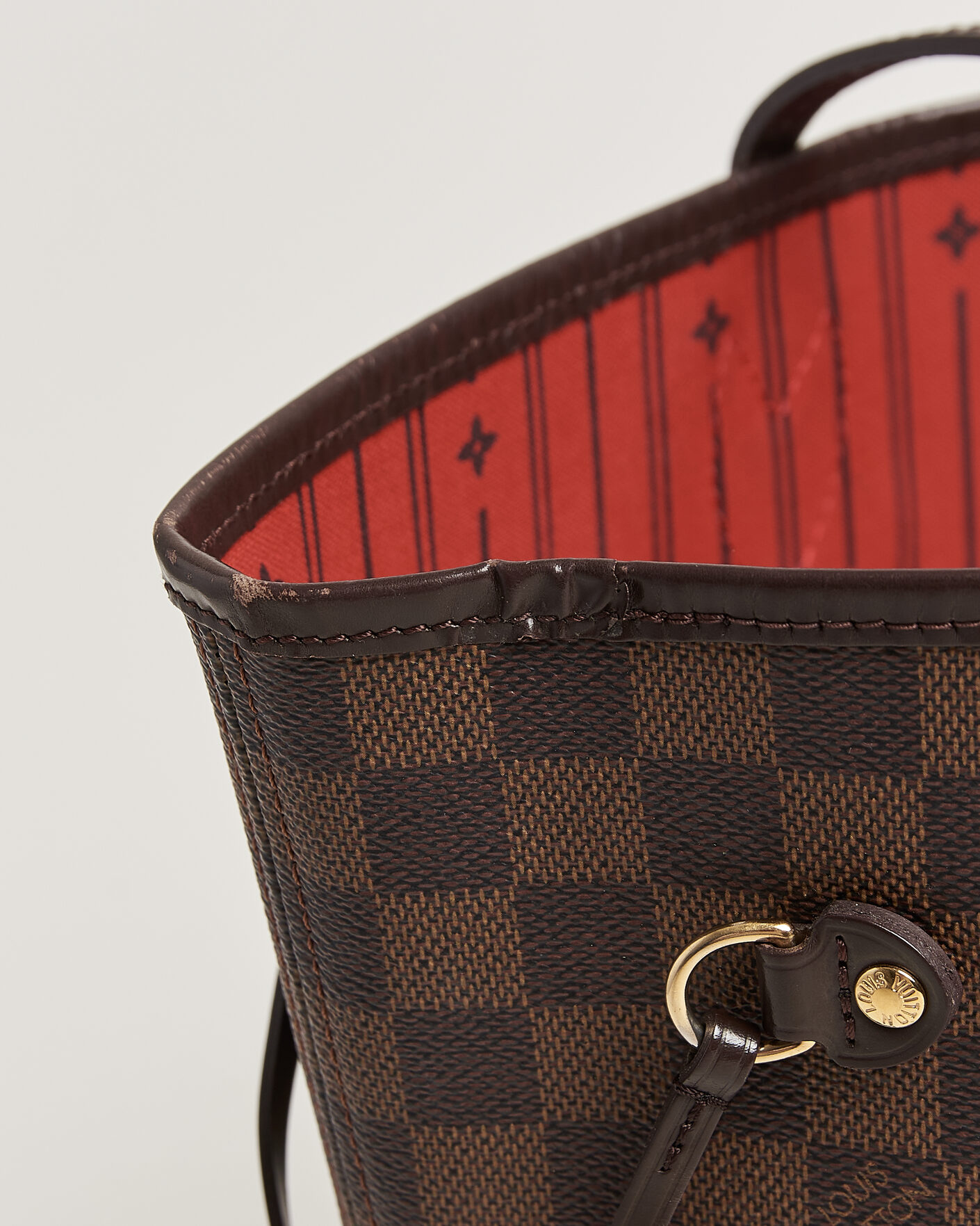 Uomini | Pre-Owned & Vintage Bags | Louis Vuitton Pre-Owned | Nevelfull MM Damier Ebene