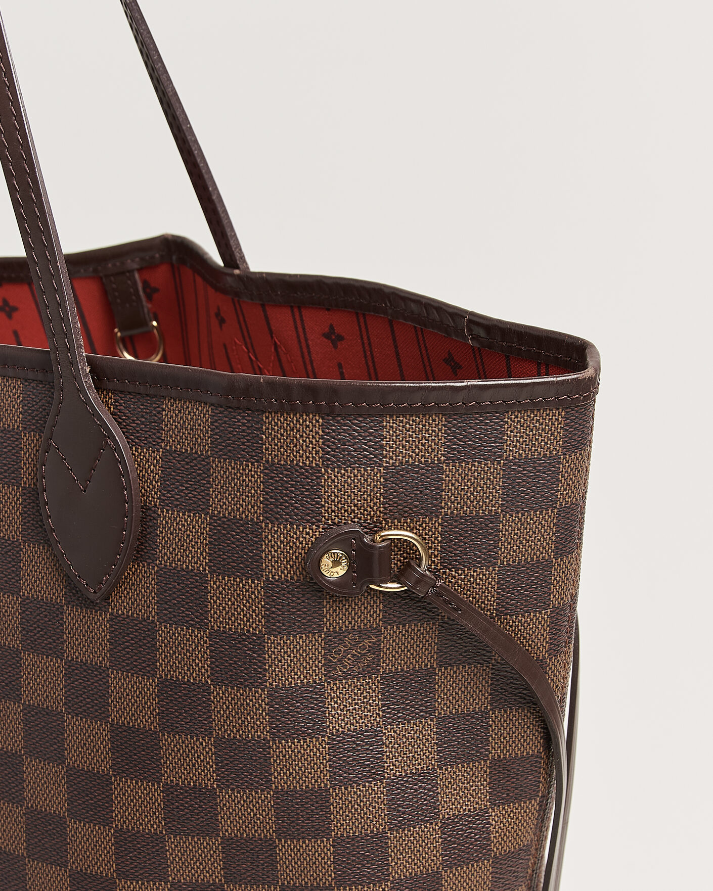 Uomini | Pre-Owned & Vintage Bags | Louis Vuitton Pre-Owned | Nevelfull MM Damier Ebene