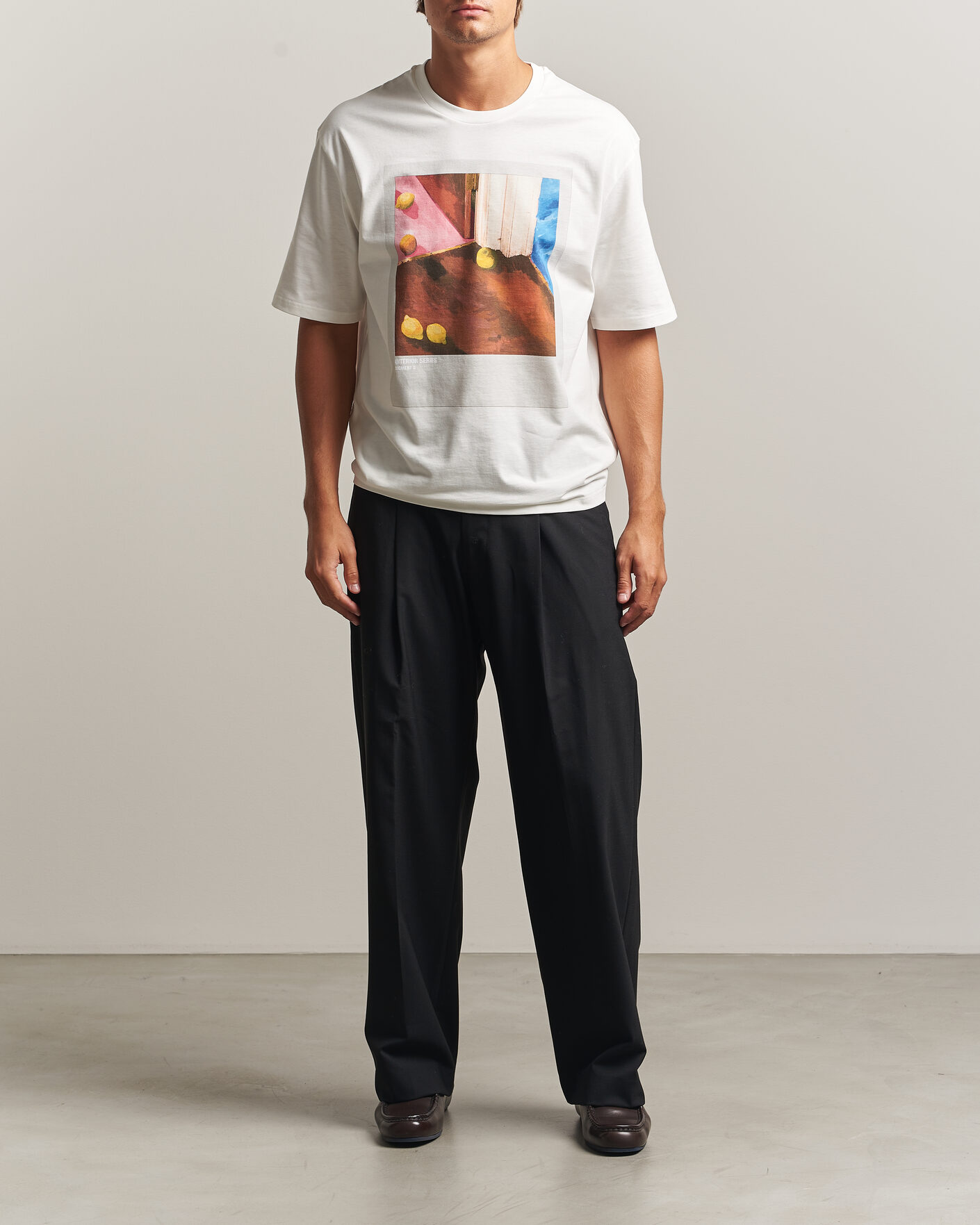 Uomini | T-shirt | Jil Sander | Photo Print T-Shirt White