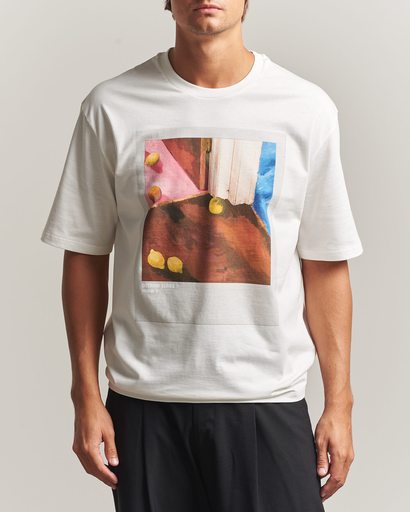 Uomini | T-shirt | Jil Sander | Photo Print T-Shirt White
