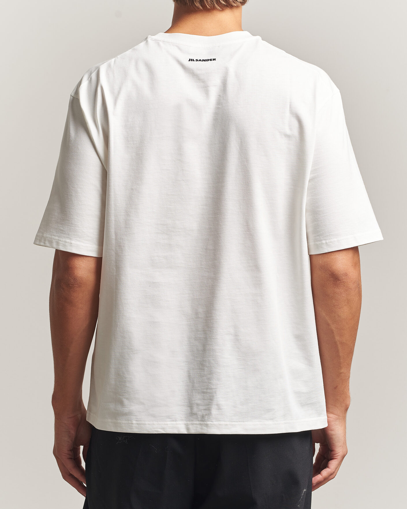 Uomini | T-shirt | Jil Sander | Photo Print T-Shirt White