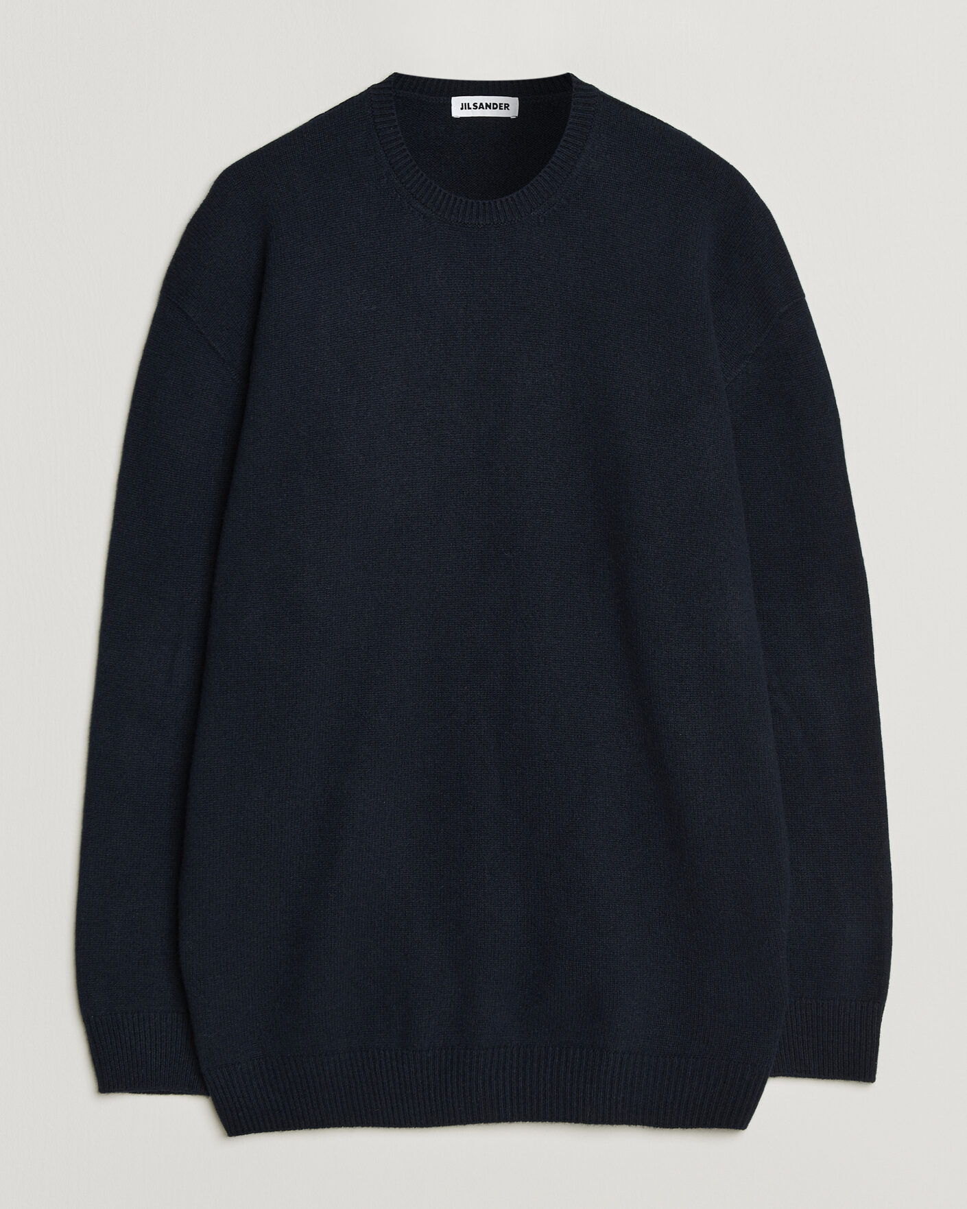 Uomini | Maglieria | Jil Sander | Wool/Cashmere Seamless Sweater Navy