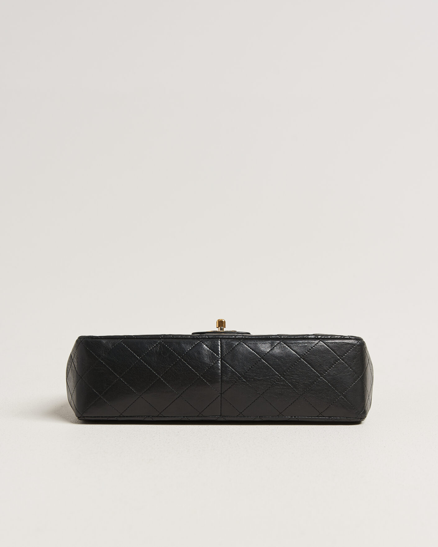 Uomini | Pre-Owned & Vintage Bags | Chanel Pre-Owned | Vintage Classic Flap Bag Lambskin Black