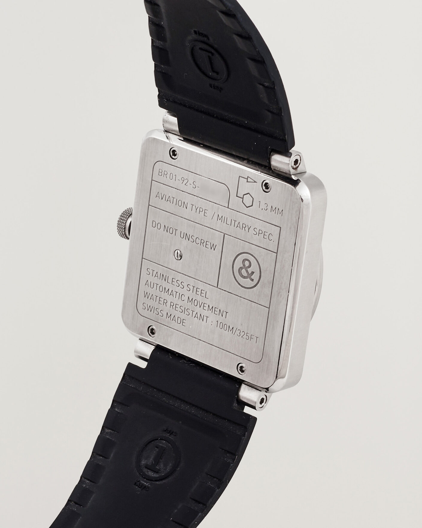 Uomini | Pre-Owned & Vintage Watches | Bell & Ross Pre-Owned | BR 01-92 STEEL