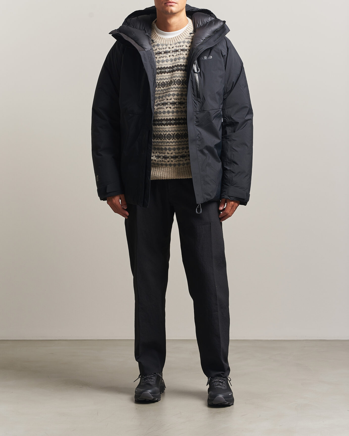 Uomini | Giacche | Rab | Batura Waterproof Down Jacket Black