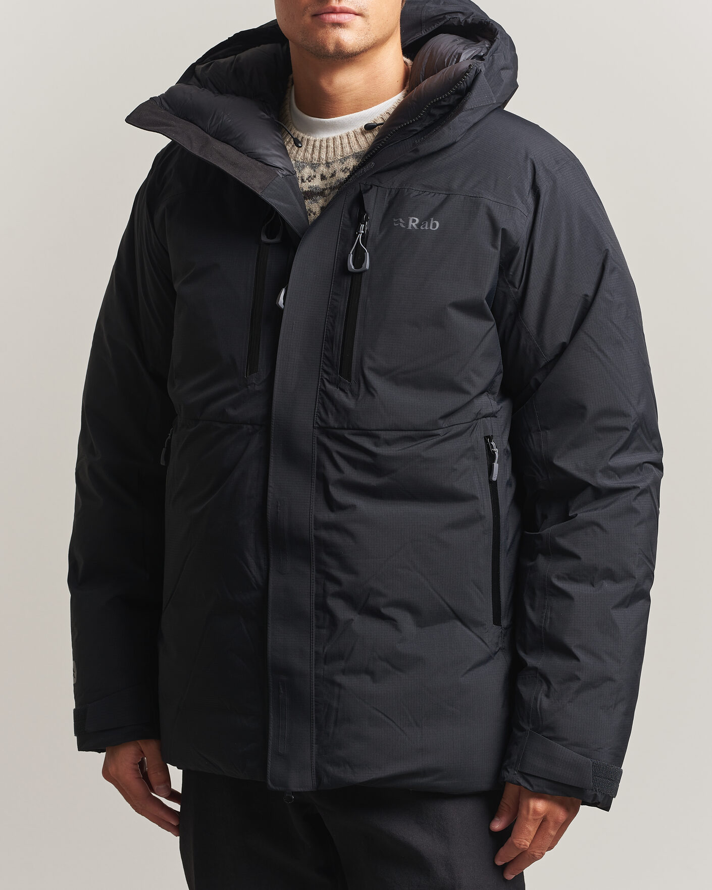 Uomini | Giacche | Rab | Batura Waterproof Down Jacket Black