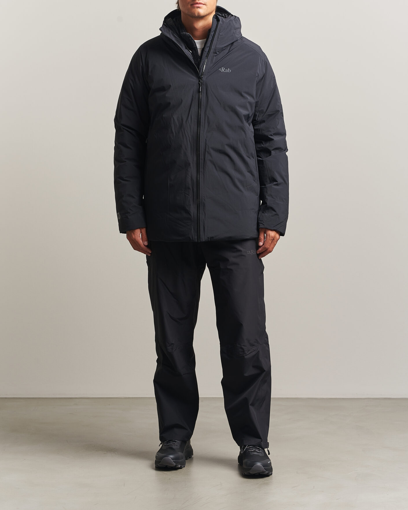 Uomini | Giacche | Rab | Valiance Waterproof Down Jacket Black