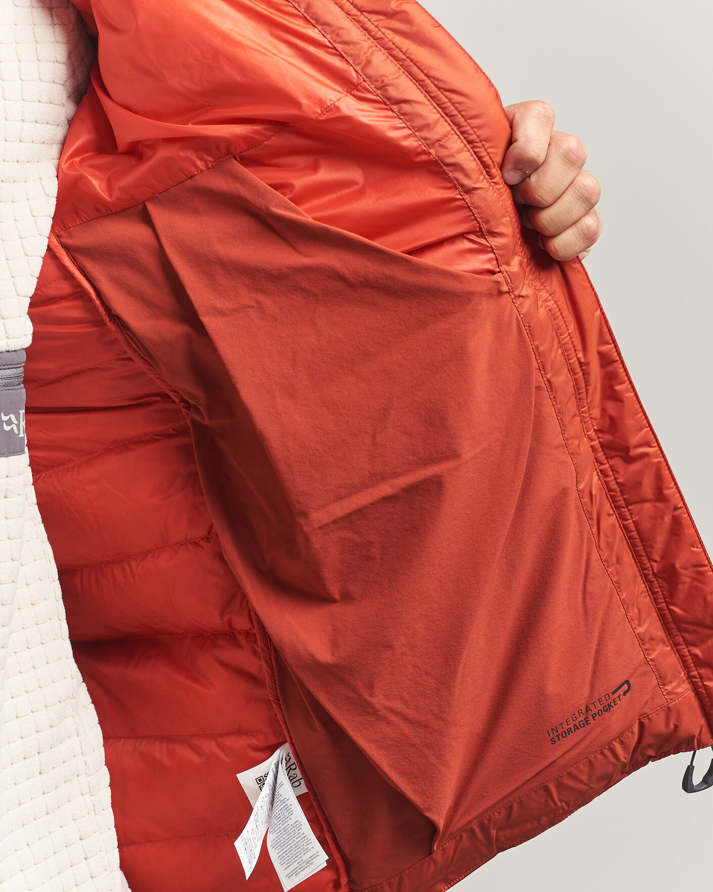 Uomini | Giacche | Rab | Positron Pro Hoody Down Jacket Tuscan Red