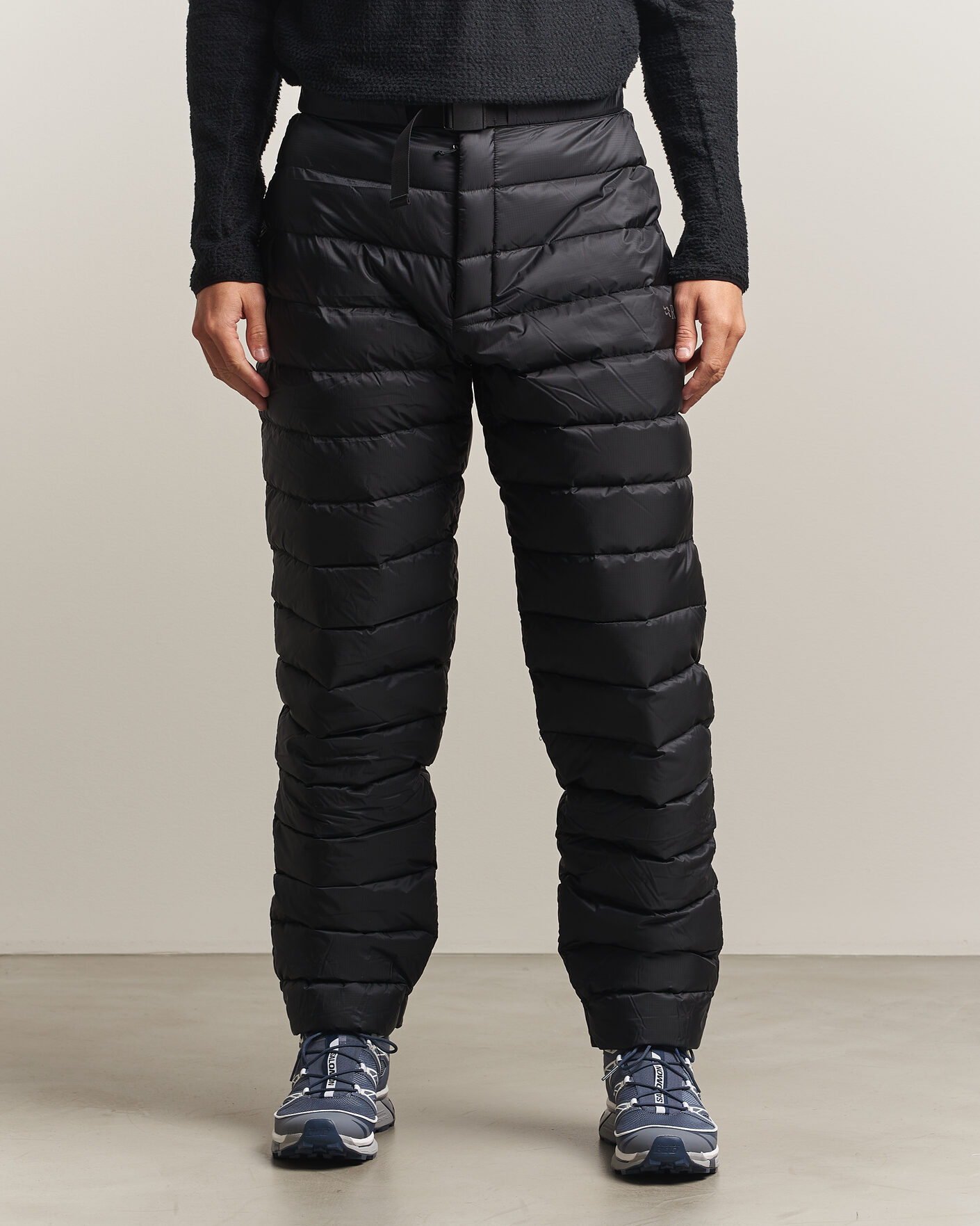 Uomini | Pantaloni | Rab | Electron Pro Down Padded Pants Black